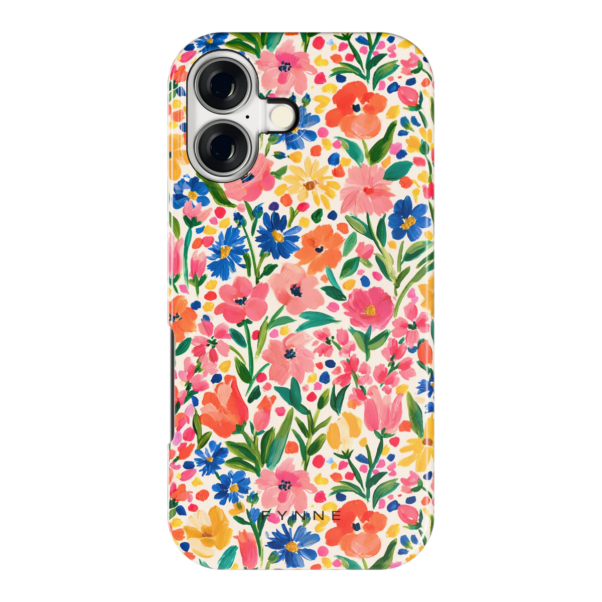 Geschilderd Bloemenveld hoesje voor iPhone 17, achterkant