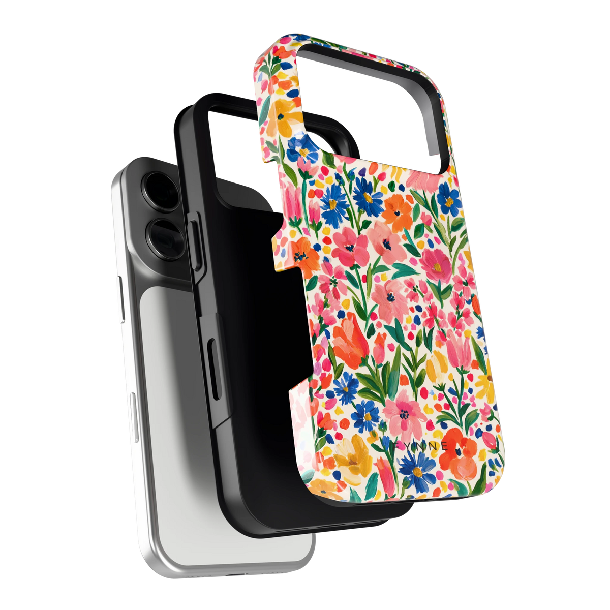 Geschilderd Bloemenveld hoesje voor iPhone 17 Pro, los van de telefoon