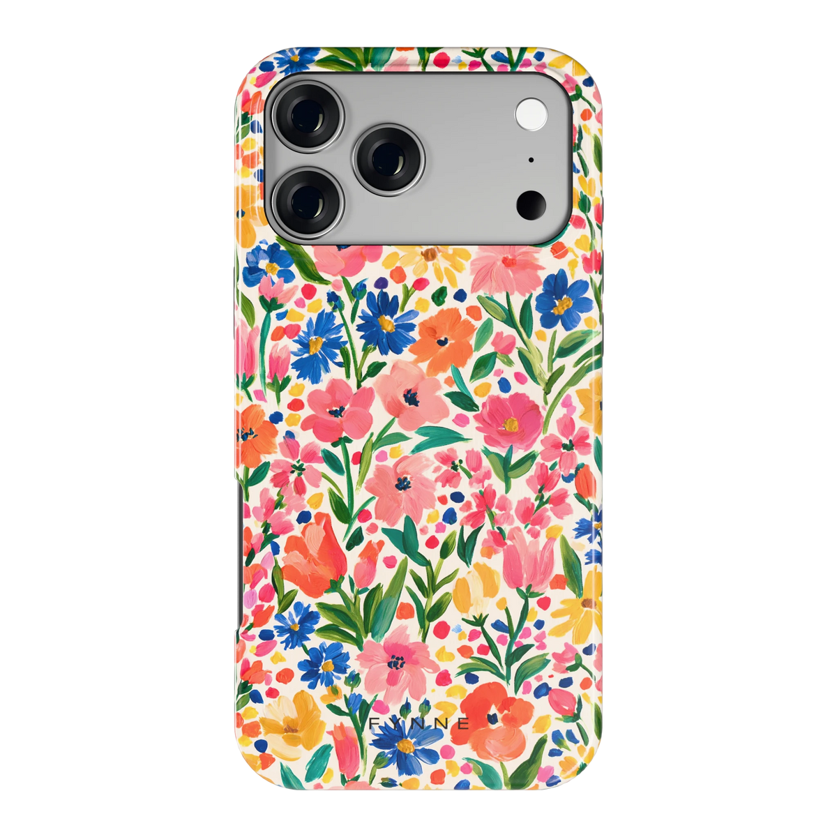 Geschilderd Bloemenveld hoesje voor iPhone 17 Pro Max, achterkant