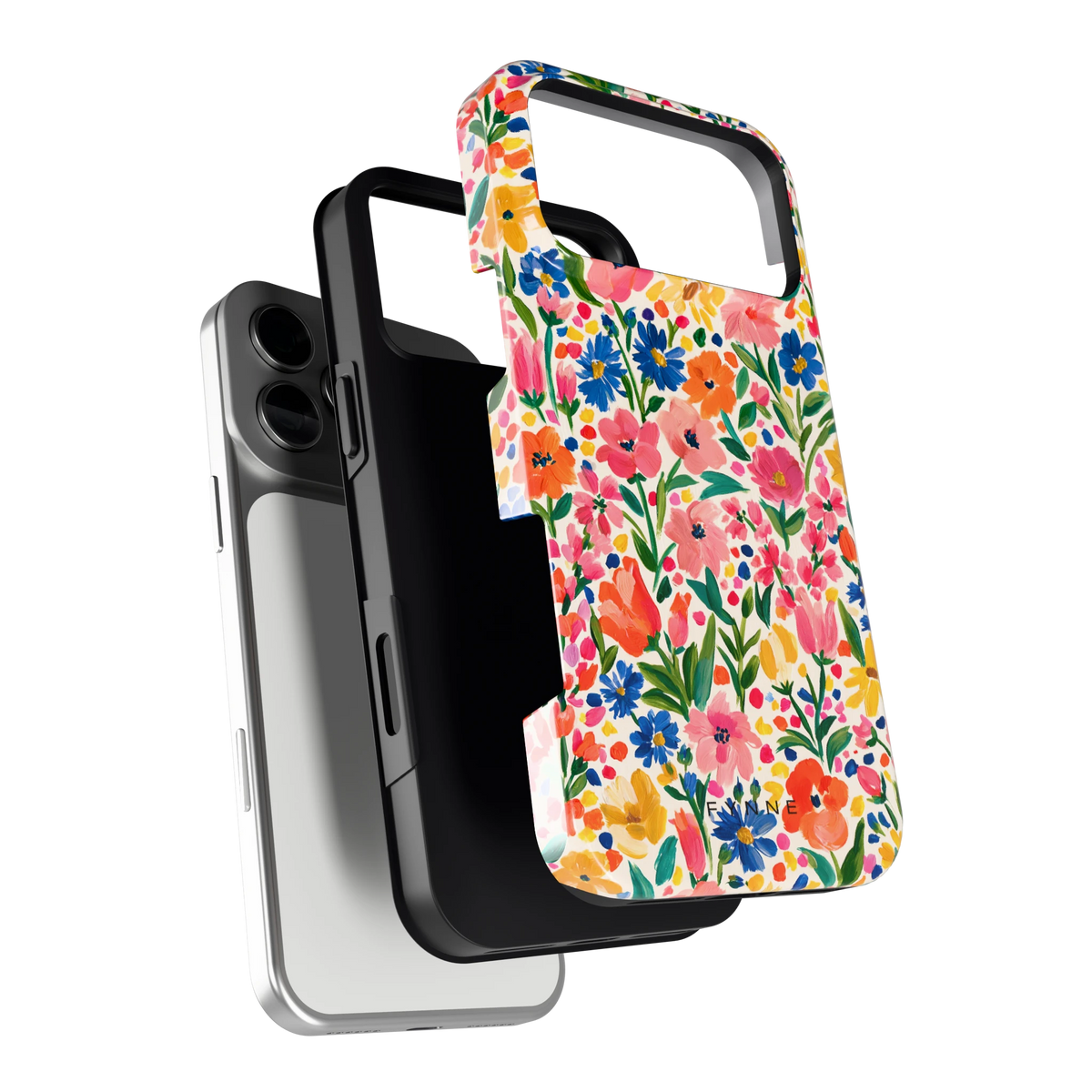Geschilderd Bloemenveld hoesje voor iPhone 17 Pro Max, los van de telefoon
