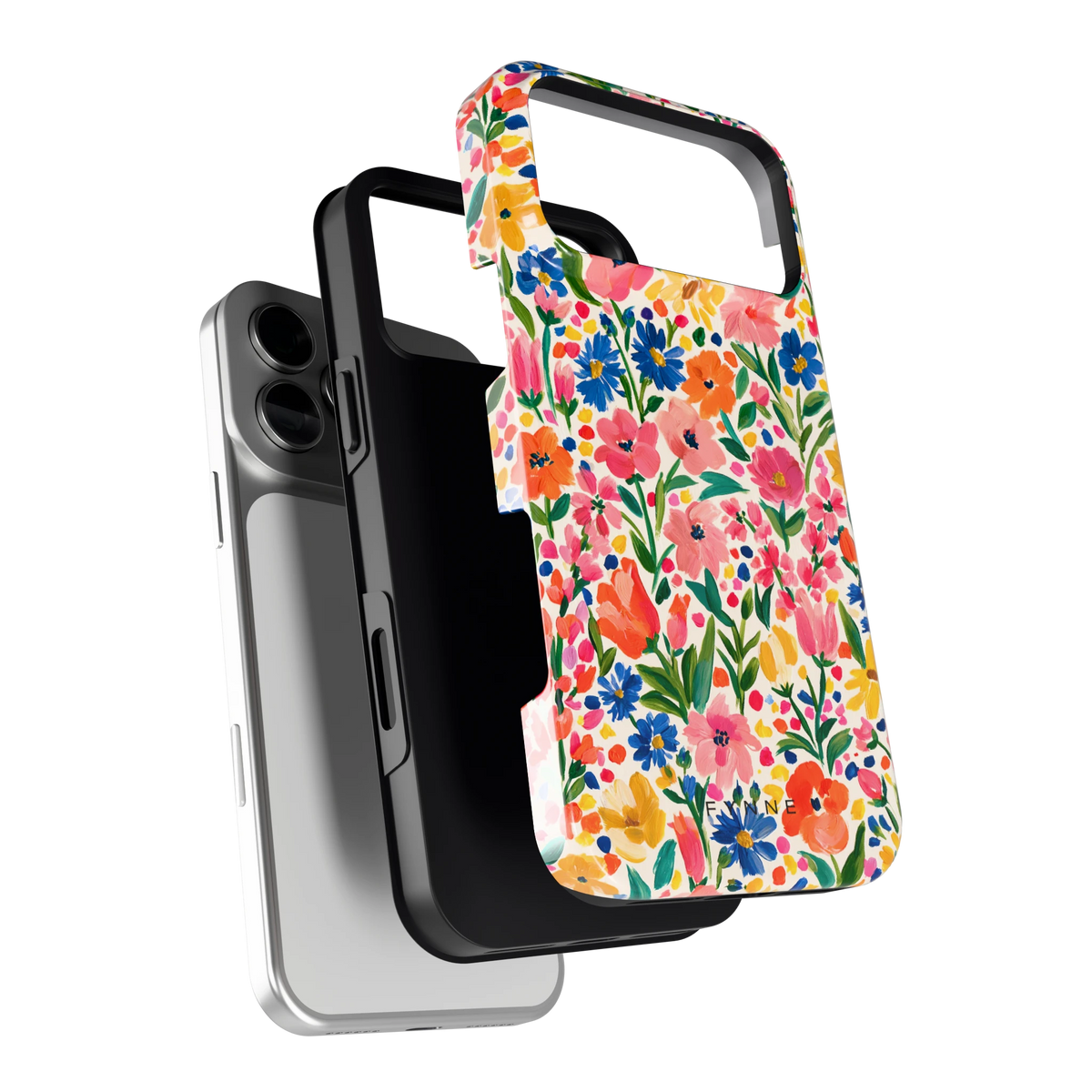 Geschilderd Bloemenveld hoesje voor iPhone 18 Pro Max, los van de telefoon