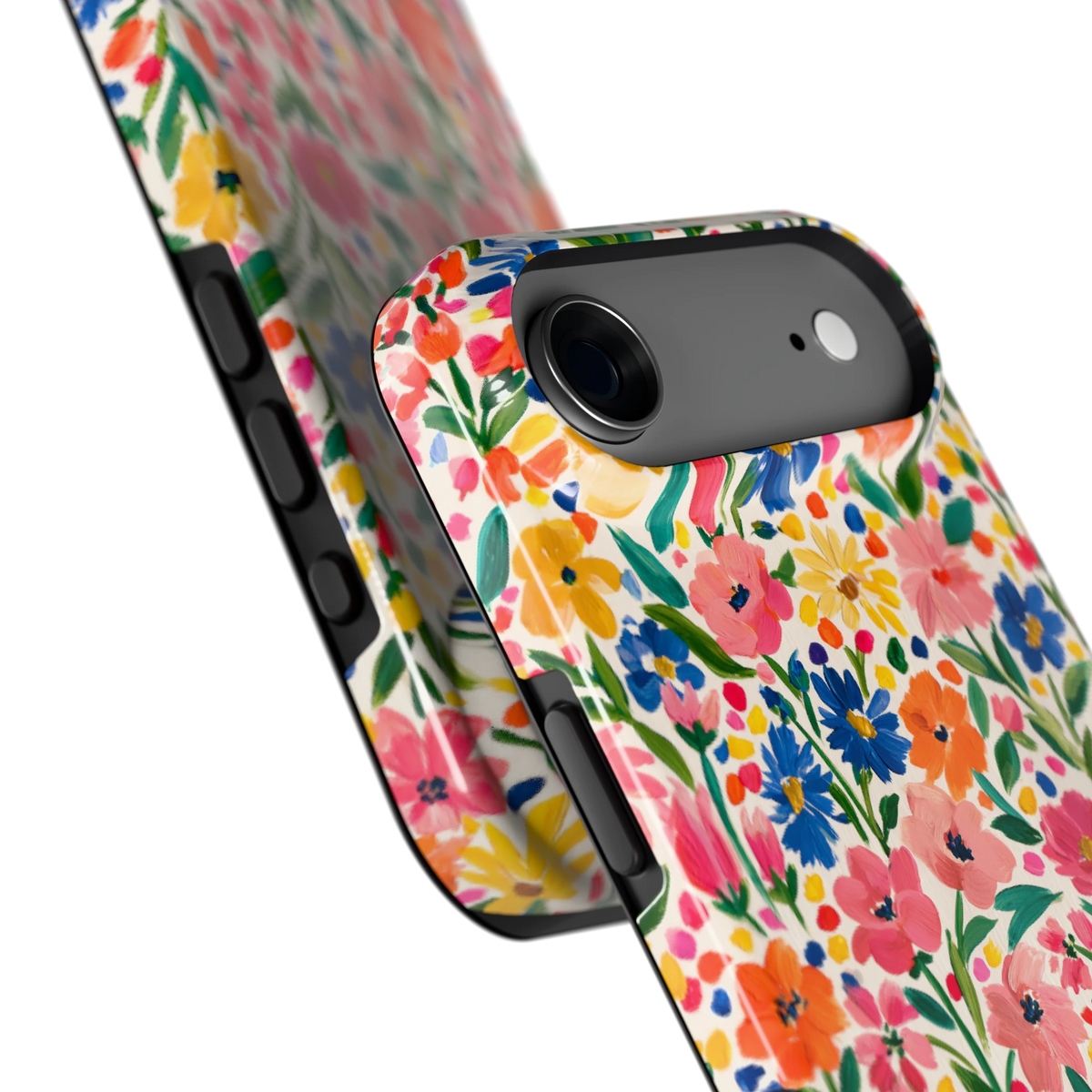 Geschilderd Bloemenveld hoesje voor iPhone Air, close-up