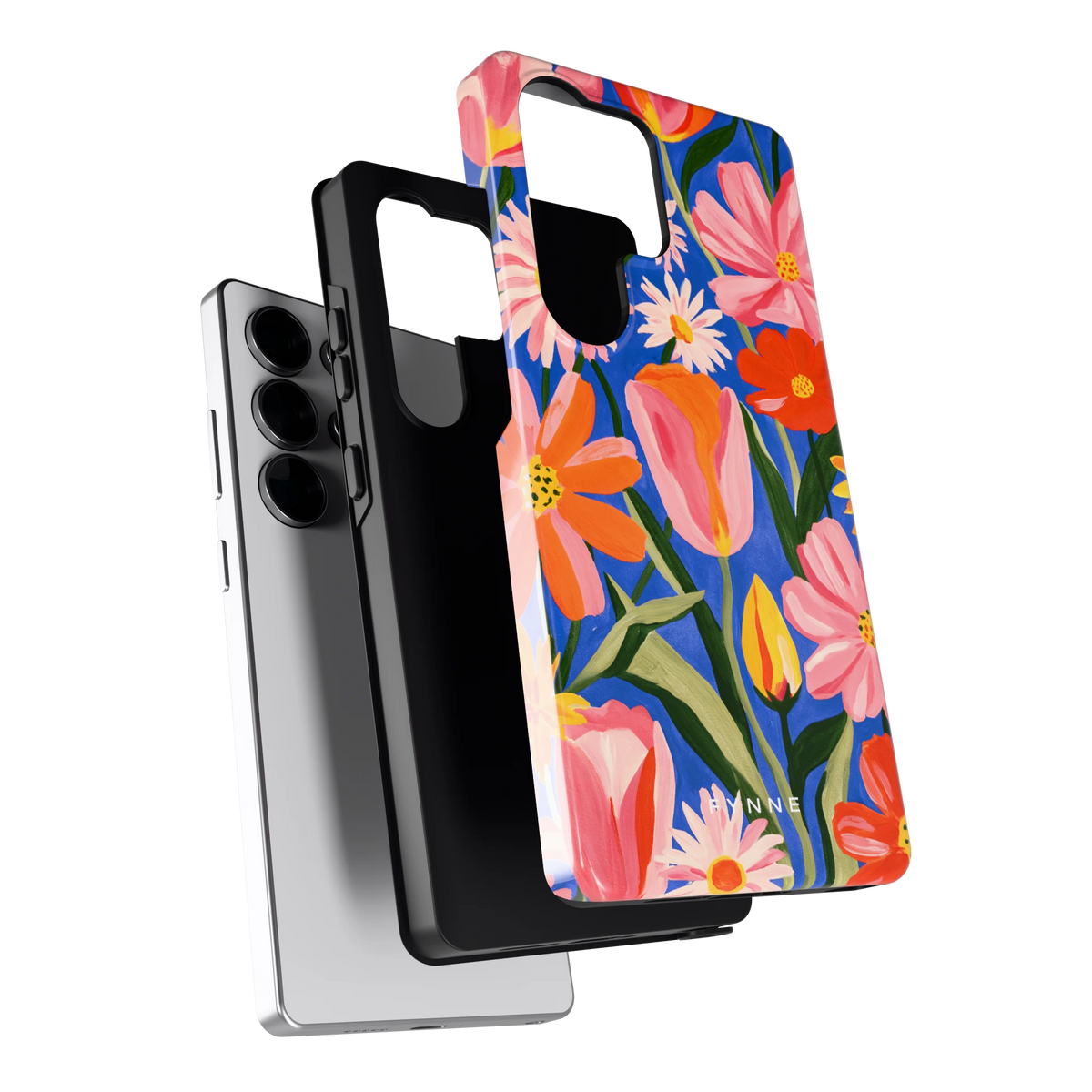 Geschilderde Tulpentuin hoesje voor Galaxy S25 Ultra, los van de telefoon