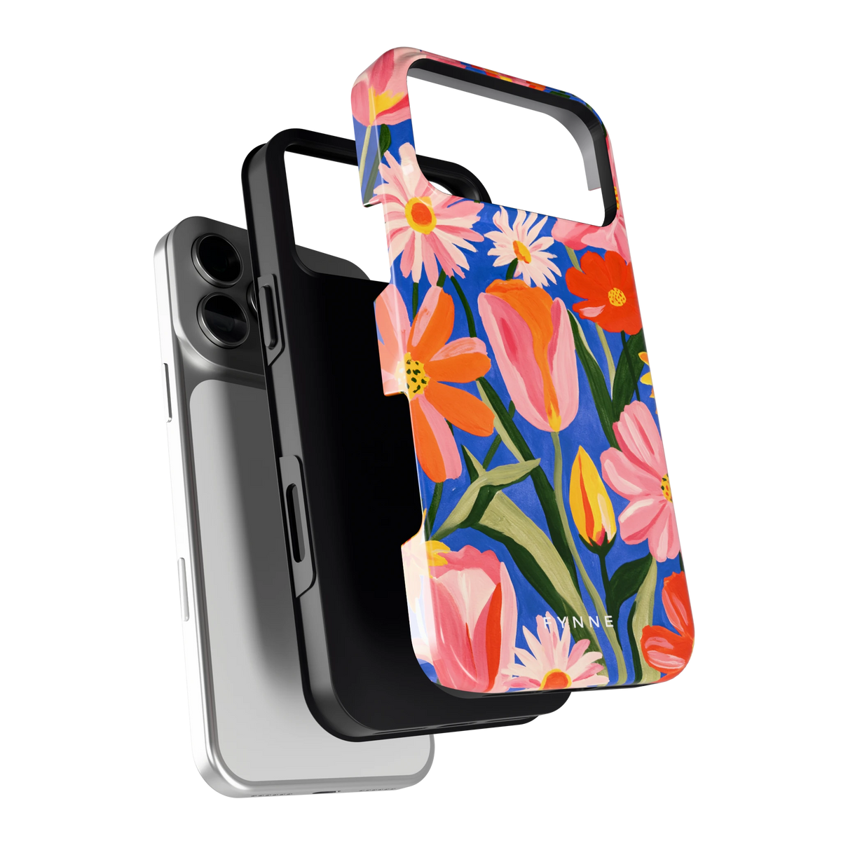 Geschilderde Tulpentuin hoesje voor iPhone 18 Pro Max, los van de telefoon
