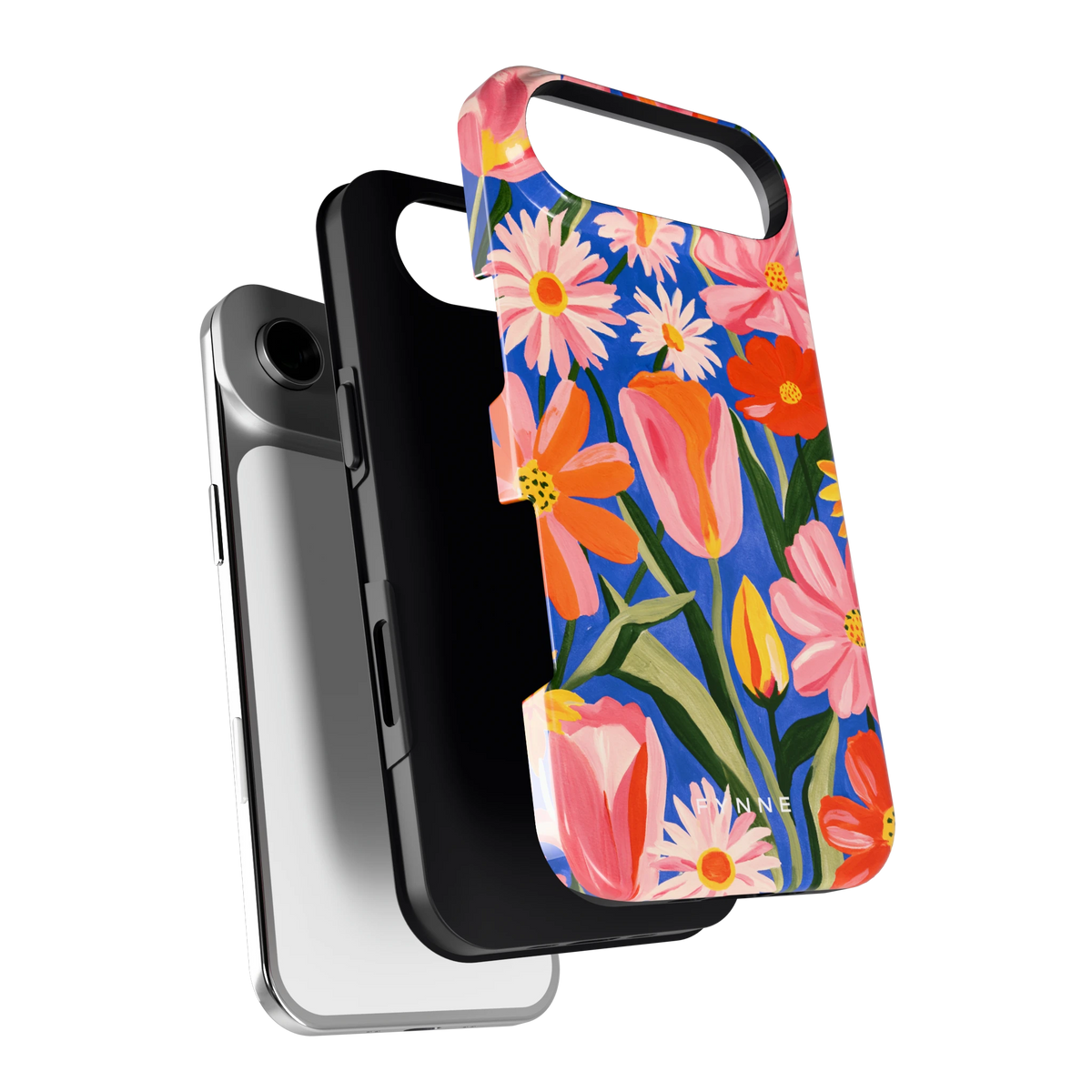 Geschilderde Tulpentuin hoesje voor iPhone Air, los van de telefoon