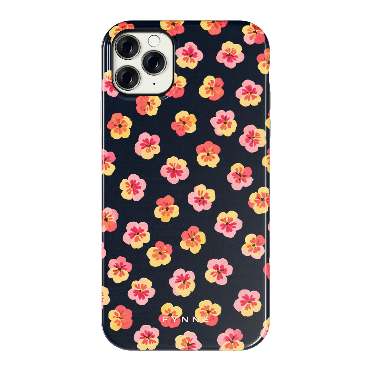 Viooltjes bij Nacht hoesje voor iPhone 11 Pro Max, achterkant