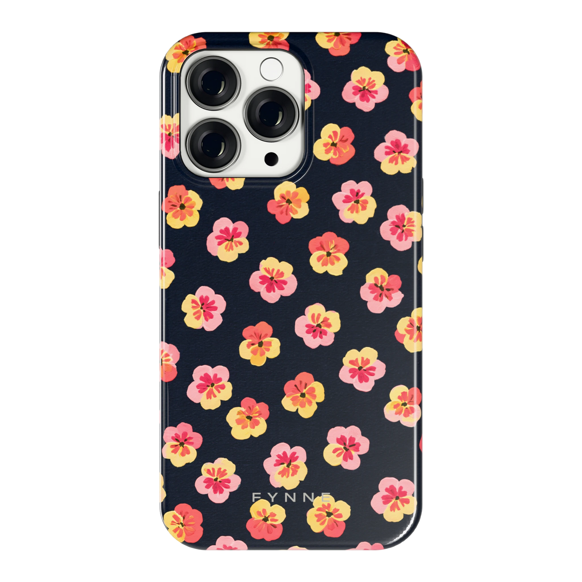 Viooltjes bij Nacht hoesje voor iPhone 13 Pro, achterkant
