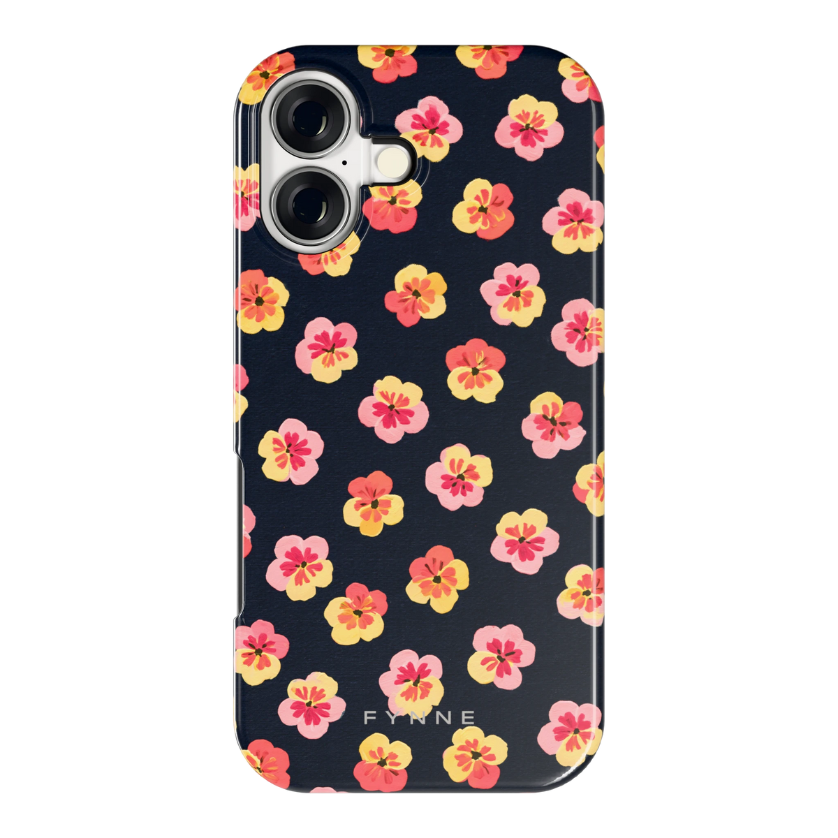 Viooltjes bij Nacht hoesje voor iPhone 17, achterkant