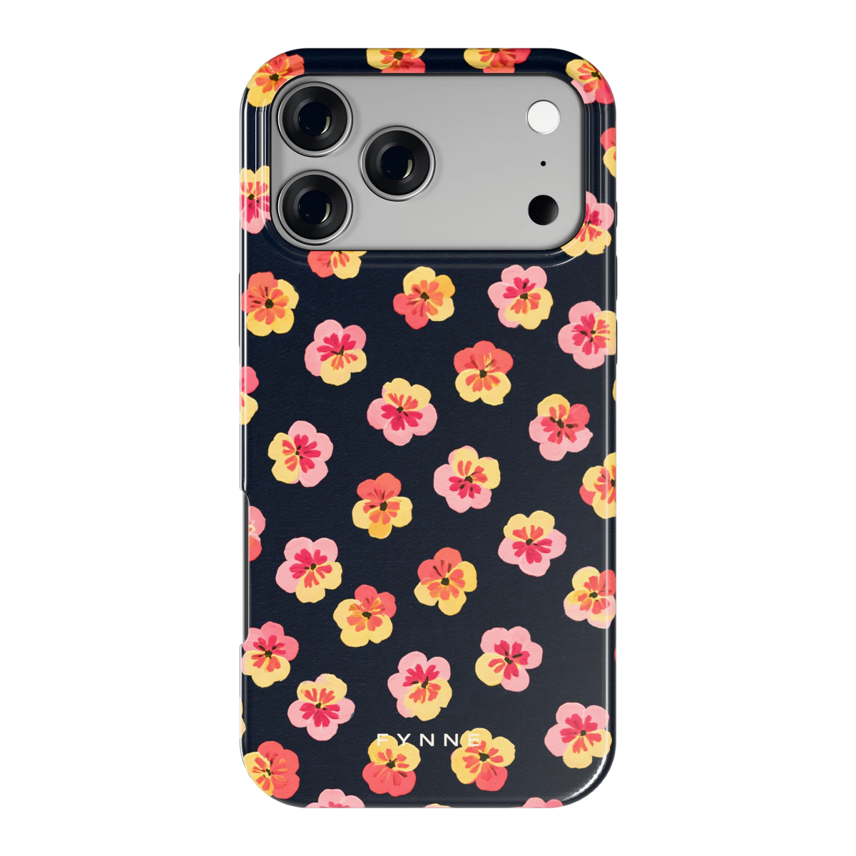 Viooltjes bij Nacht hoesje voor iPhone 17 Pro Max, achterkant