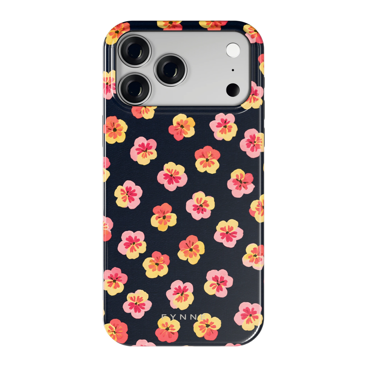 Viooltjes bij Nacht hoesje voor iPhone 18 Pro Max, achterkant