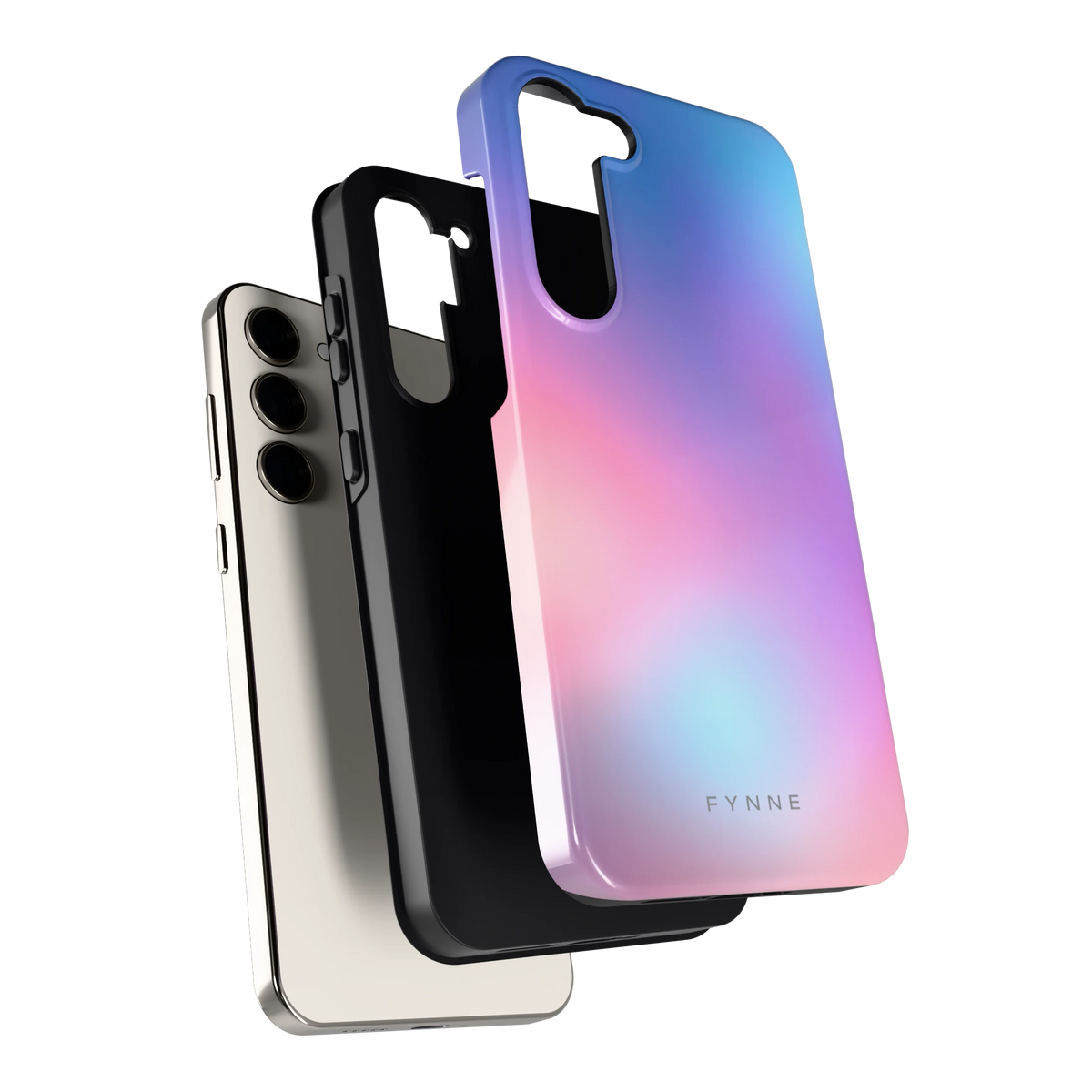 Pastelnevel hoesje voor Galaxy S23+, los van de telefoon