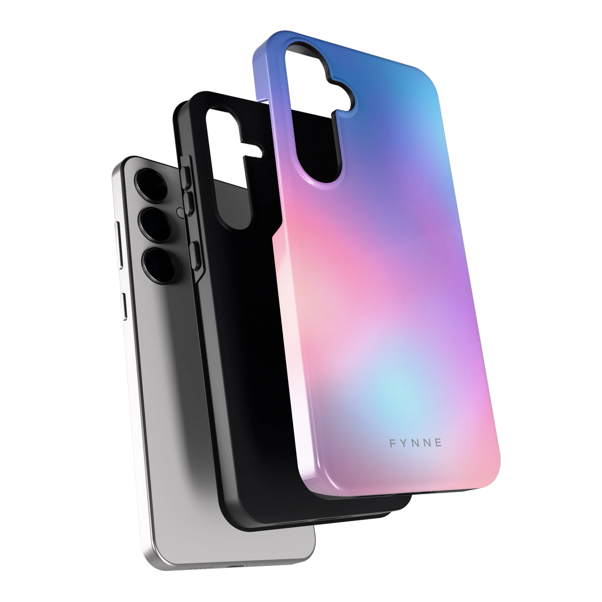 Pastelnevel hoesje voor Galaxy S24+, los van de telefoon