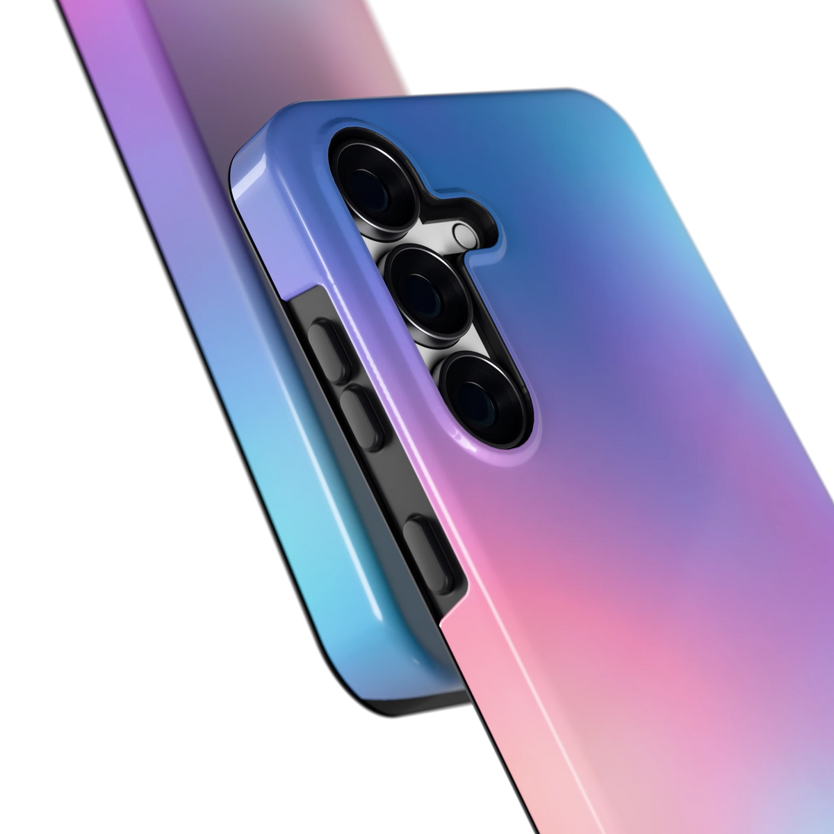 Pastelnevel hoesje voor Galaxy S25 FE, close-up