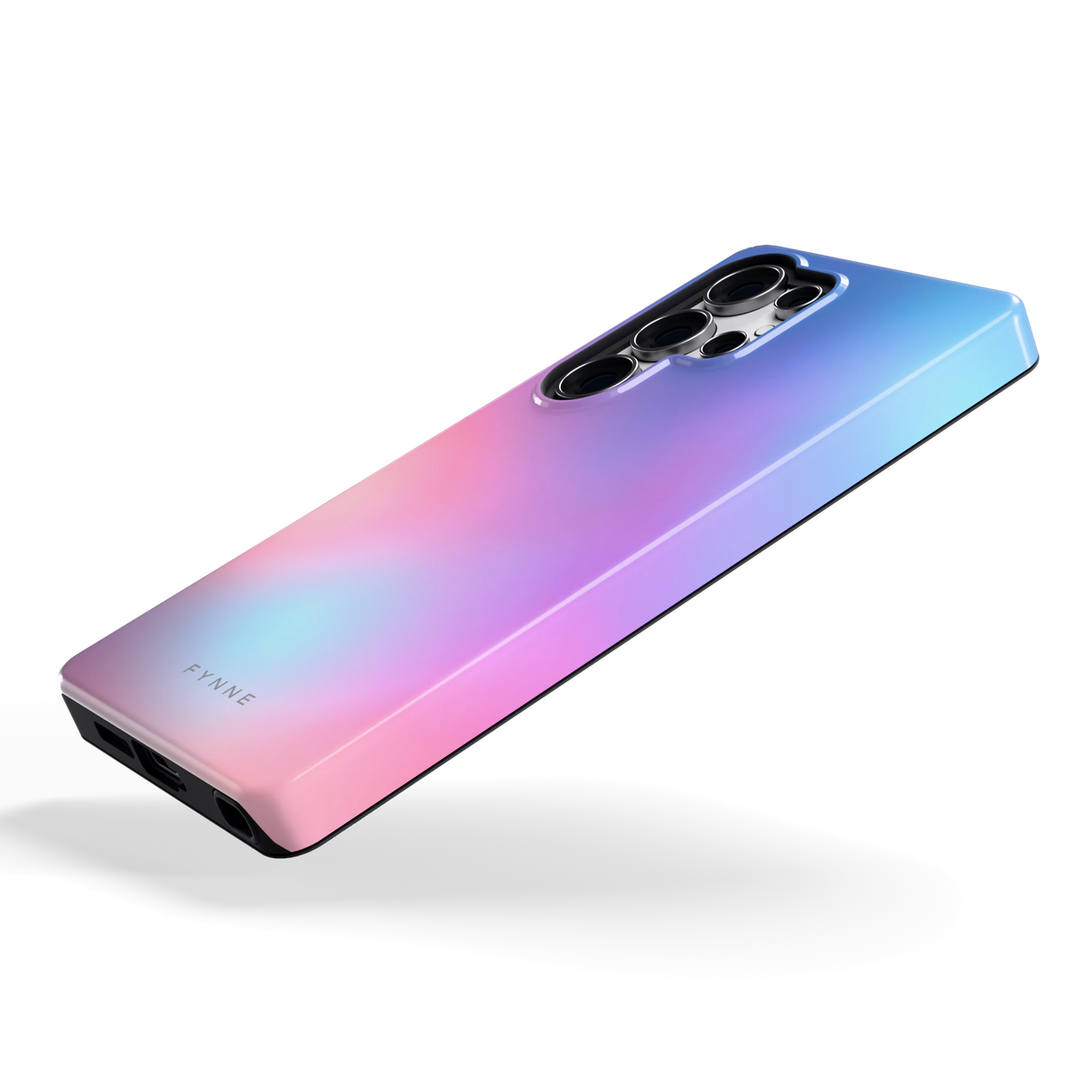 Pastelnevel hoesje voor Galaxy S25 Ultra, schuin