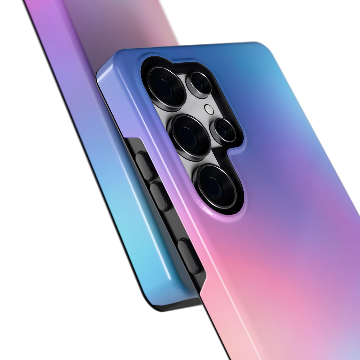 Pastelnevel hoesje voor Galaxy S25 Ultra, close-up