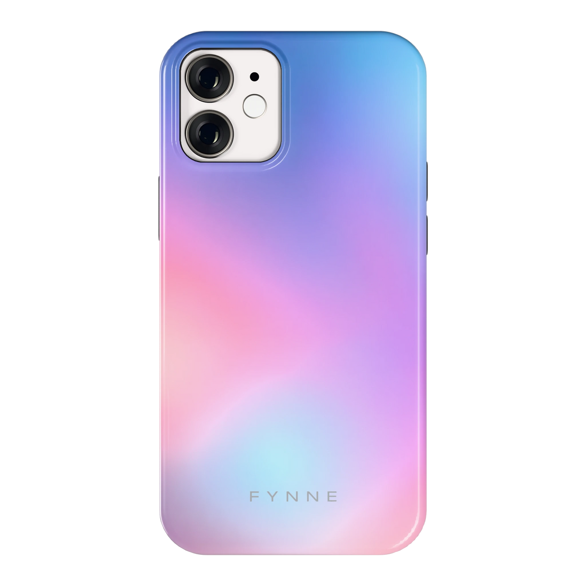 Pastelnevel hoesje voor iPhone 12 mini, achterkant