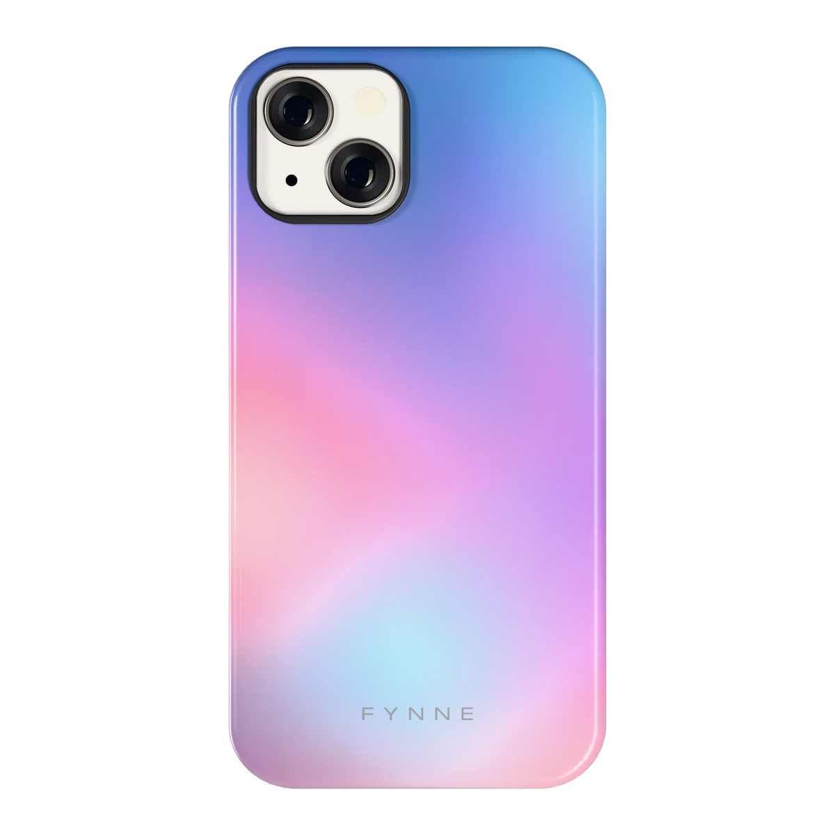 Pastelnevel hoesje voor iPhone 13, achterkant