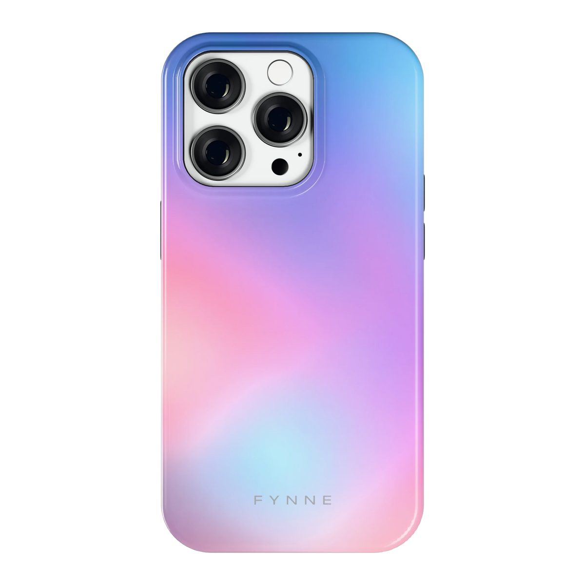 Pastelnevel hoesje voor iPhone 14 Pro, achterkant