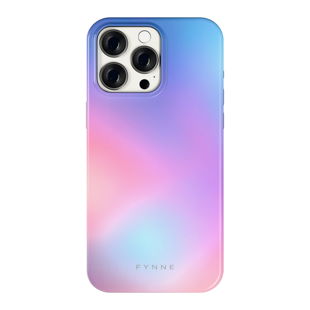 Pastelnevel hoesje voor iPhone 15 Pro Max, achterkant