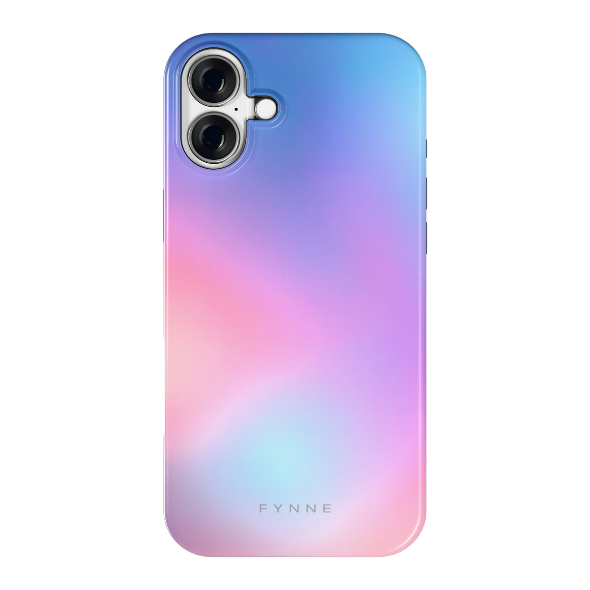 Pastelnevel hoesje voor iPhone 16 Plus, achterkant