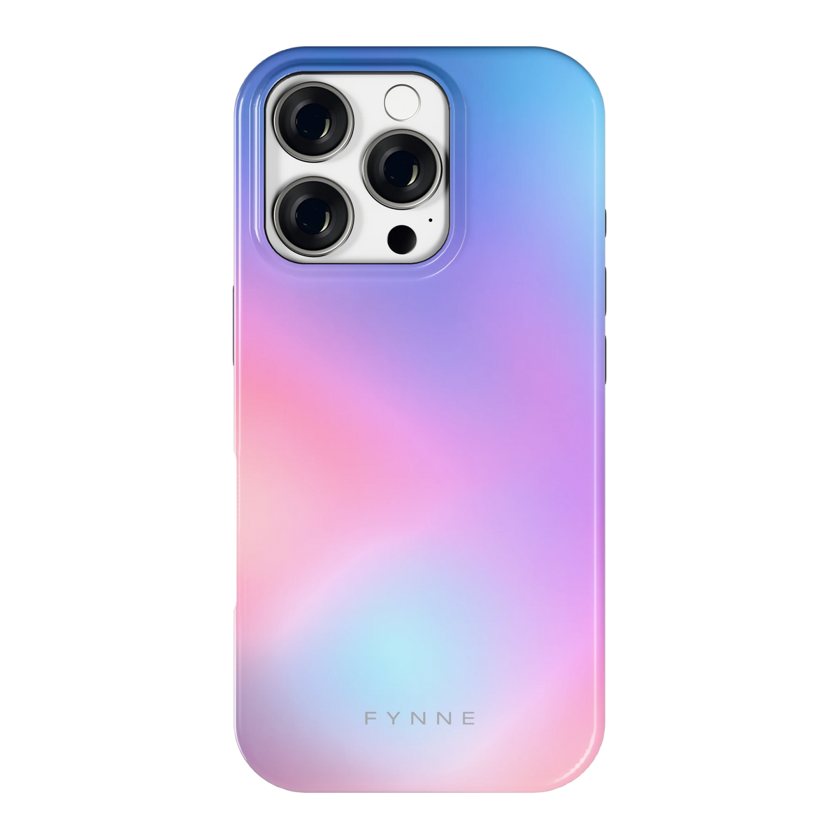 Pastelnevel hoesje voor iPhone 16 Pro, achterkant