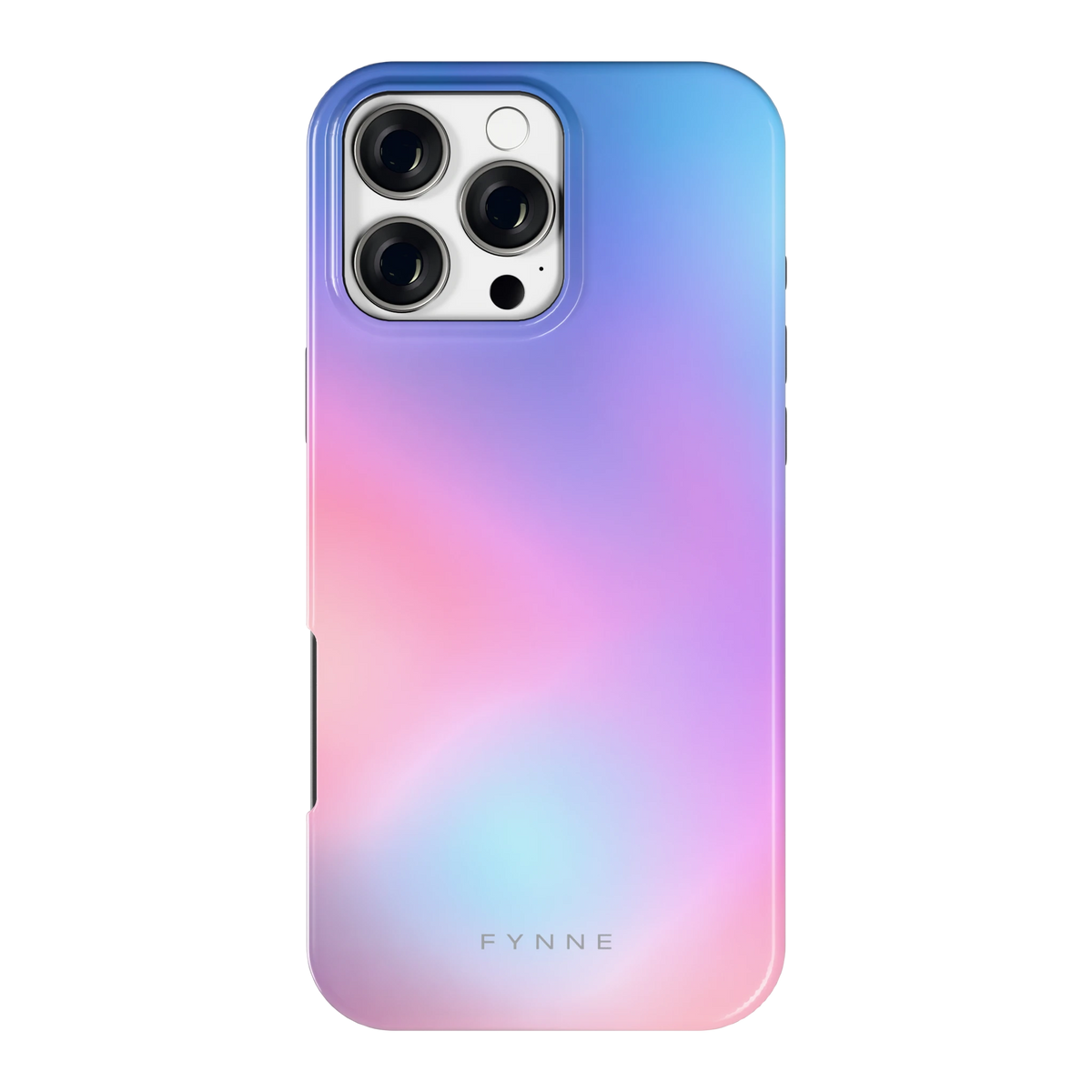 Pastelnevel hoesje voor iPhone 16 Pro Max, achterkant