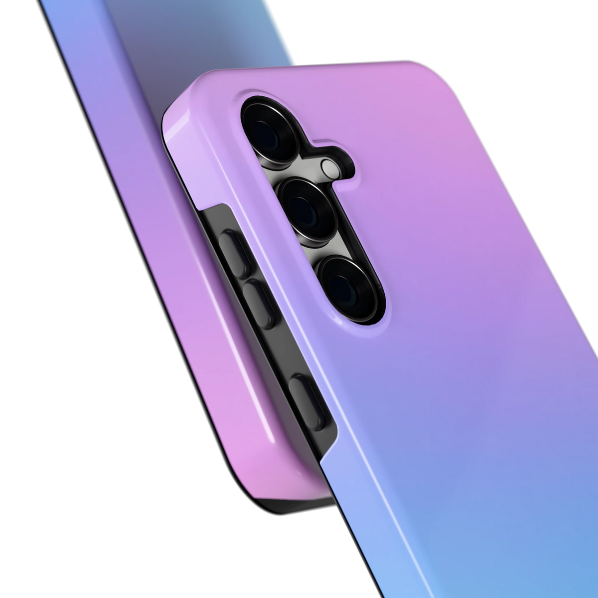 Pastel Kleurverloop hoesje voor Galaxy S24 FE, close-up
