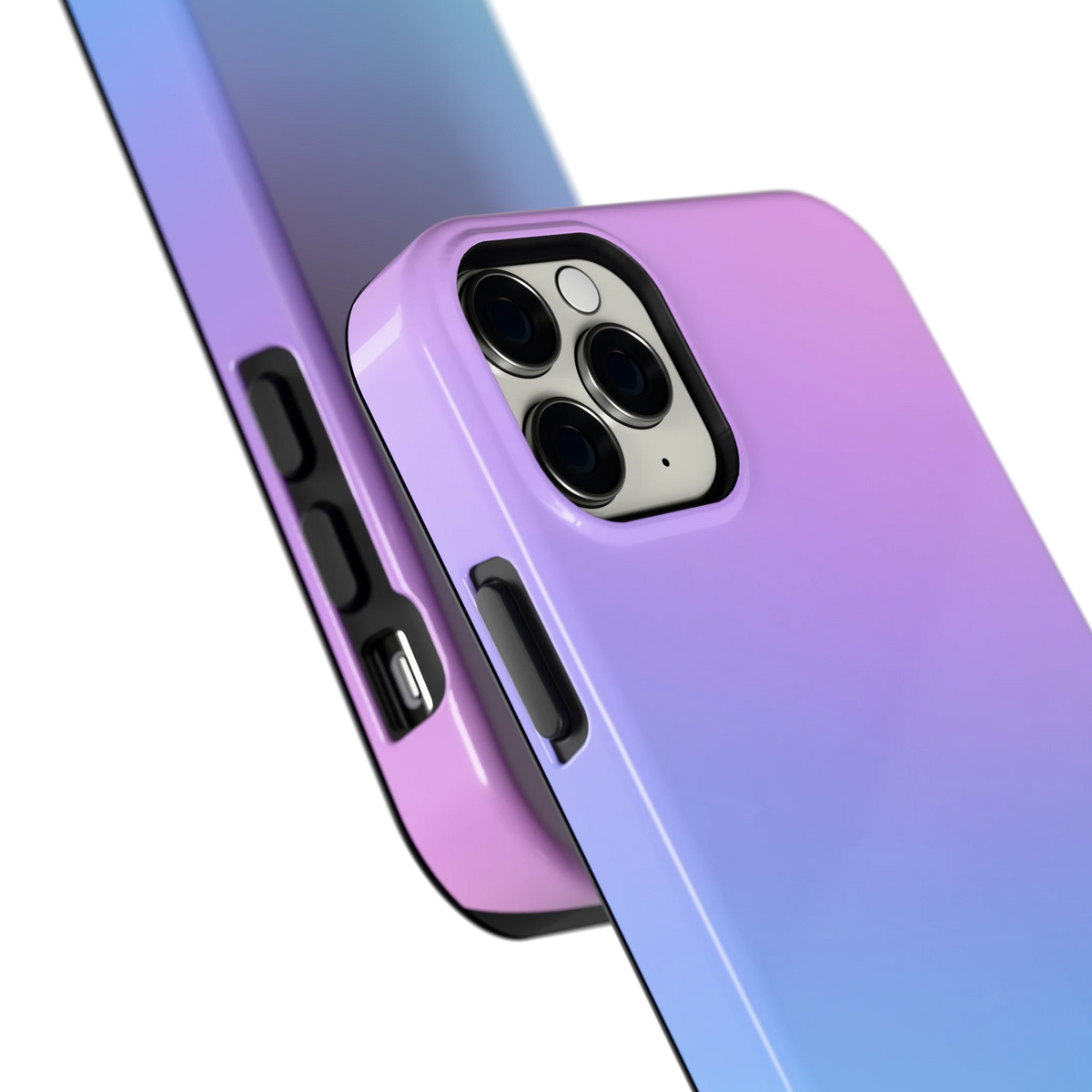 Pastel Kleurverloop hoesje voor iPhone 11 Pro Max, close-up