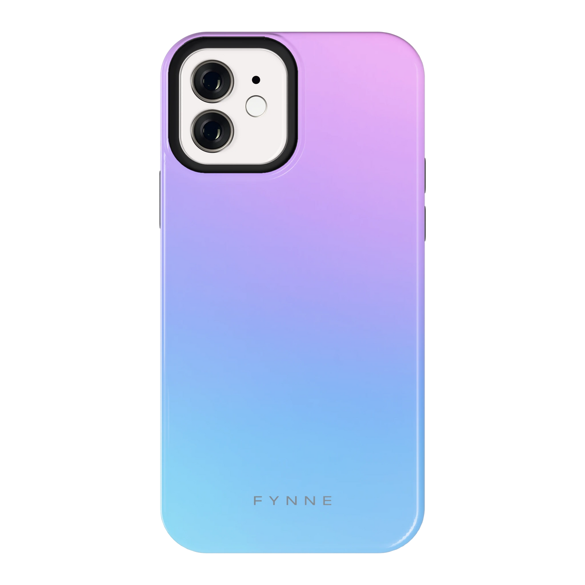 Pastel Kleurverloop hoesje voor iPhone 12, achterkant
