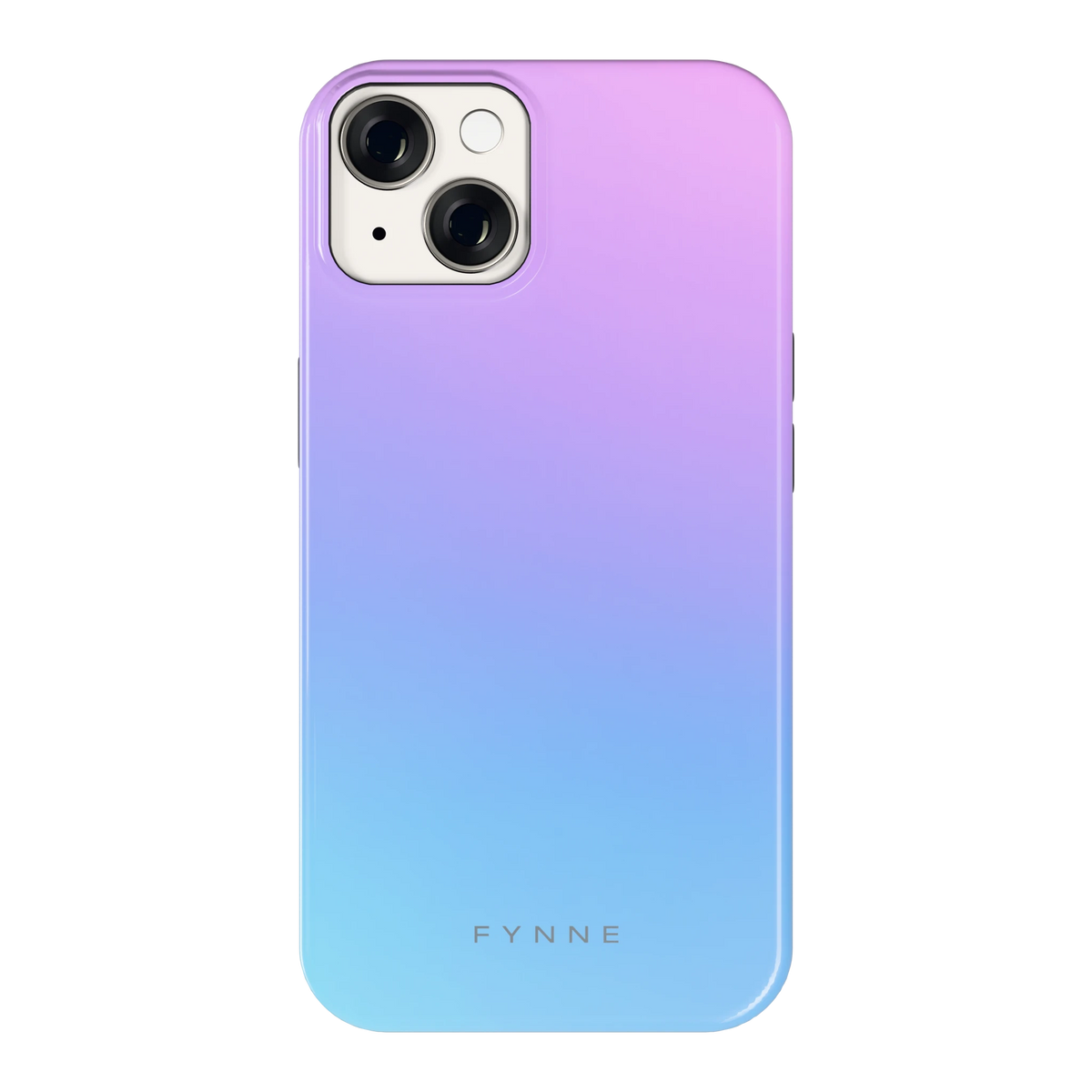 Pastel Kleurverloop hoesje voor iPhone 14, achterkant