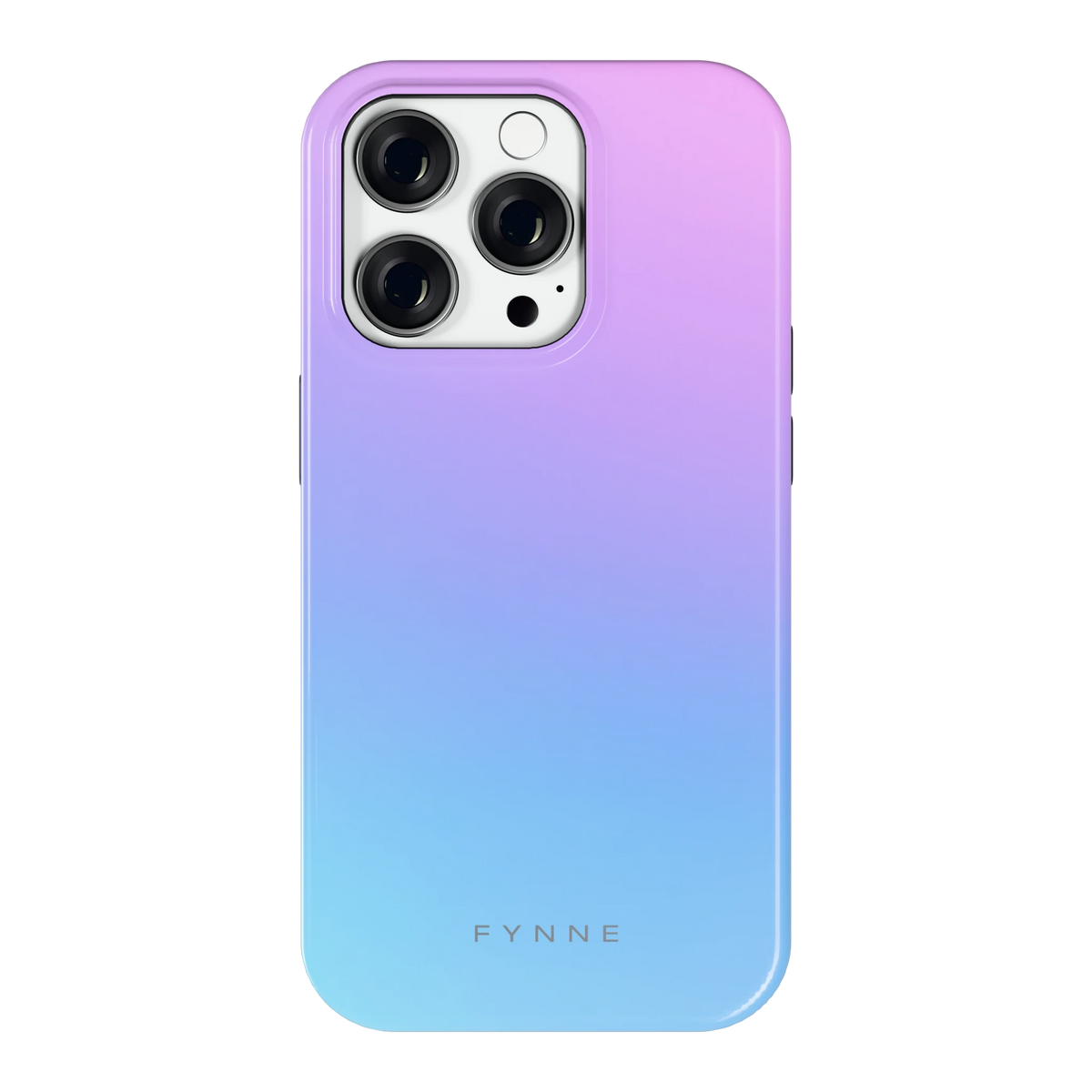 Pastel Kleurverloop hoesje voor iPhone 14 Pro, achterkant