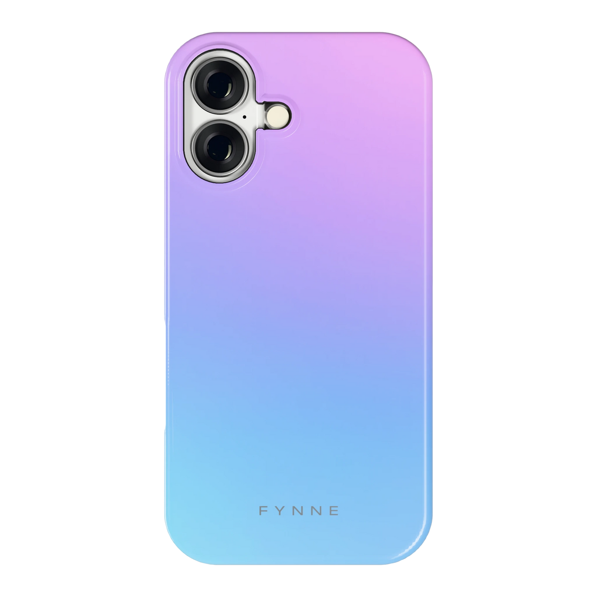 Pastel Kleurverloop hoesje voor iPhone 16, achterkant