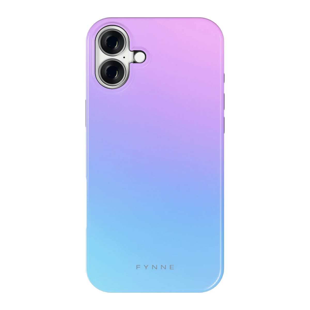 Pastel Kleurverloop hoesje voor iPhone 16 Plus, achterkant