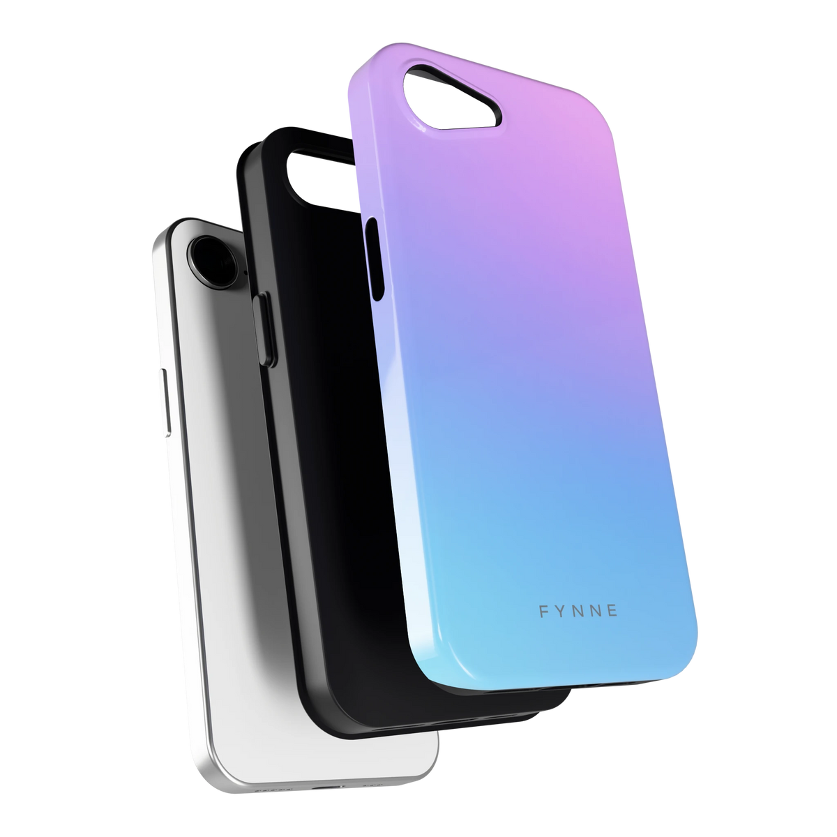 Pastel Kleurverloop hoesje voor iPhone 16e, los van de telefoon