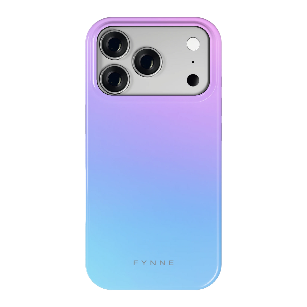Pastel Kleurverloop hoesje voor iPhone 18 Pro, achterkant