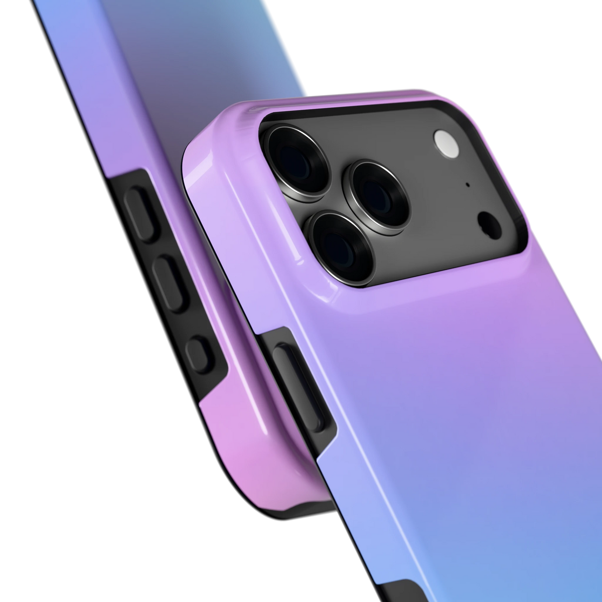 Pastel Kleurverloop hoesje voor iPhone 18 Pro Max, close-up