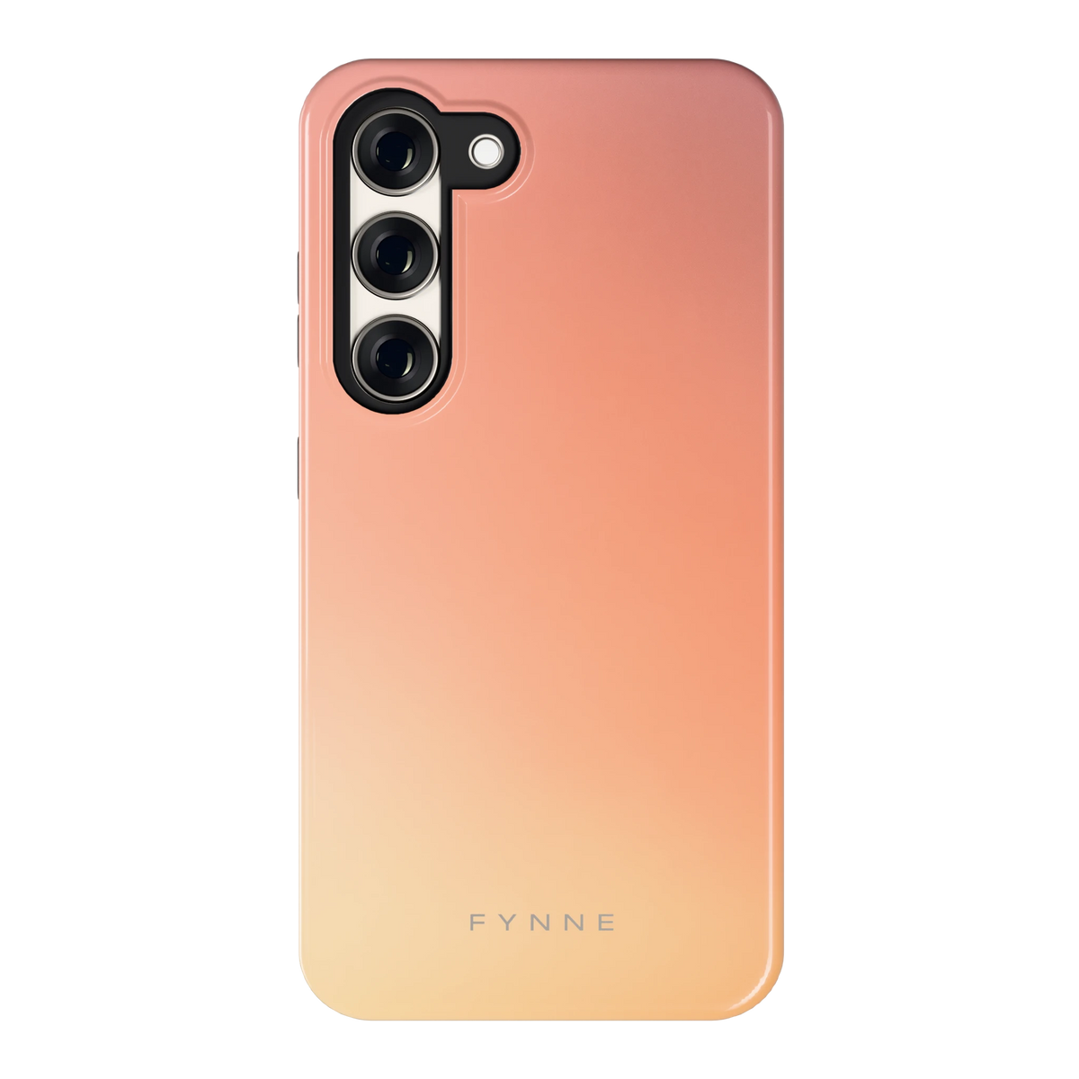 Perzikmist hoesje voor Galaxy S23, achterkant