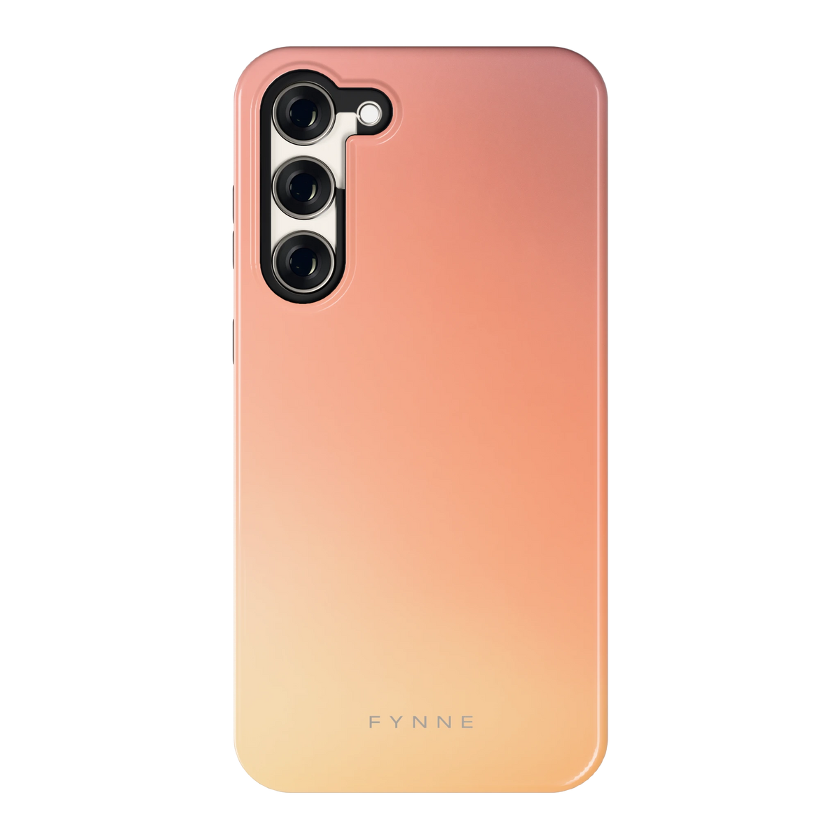 Perzikmist hoesje voor Galaxy S23+, achterkant