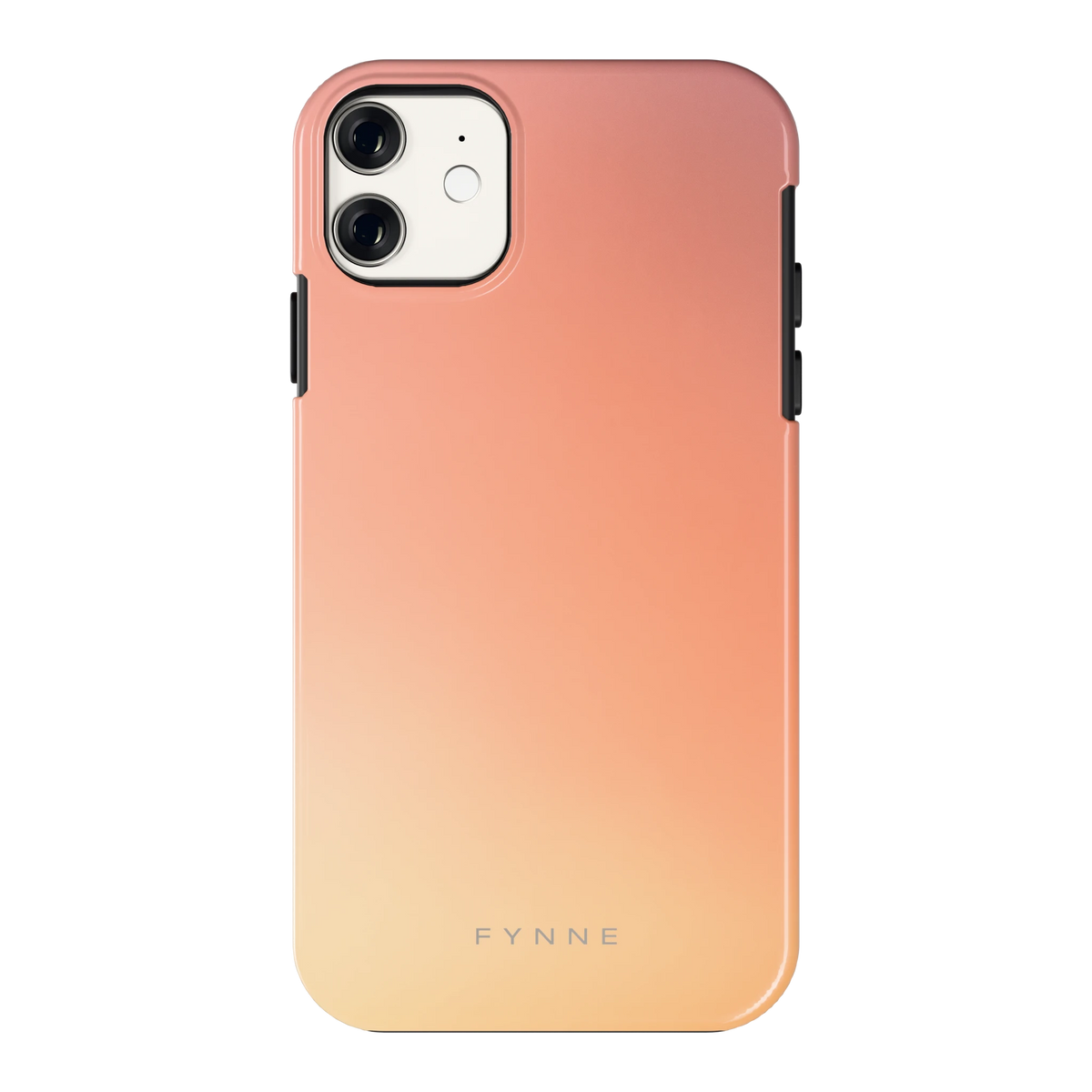 Perzikmist hoesje voor iPhone 11, achterkant
