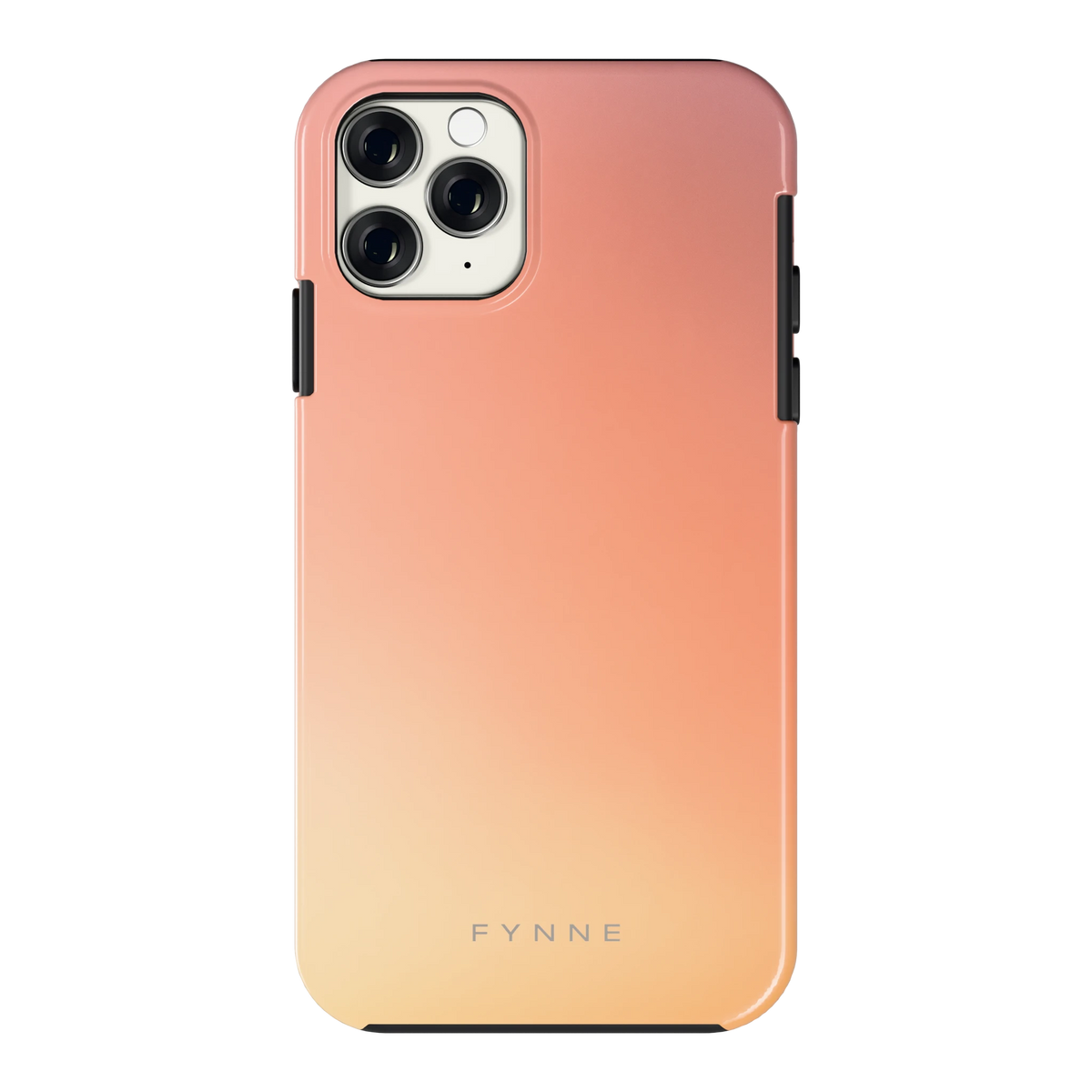 Perzikmist hoesje voor iPhone 11 Pro, achterkant