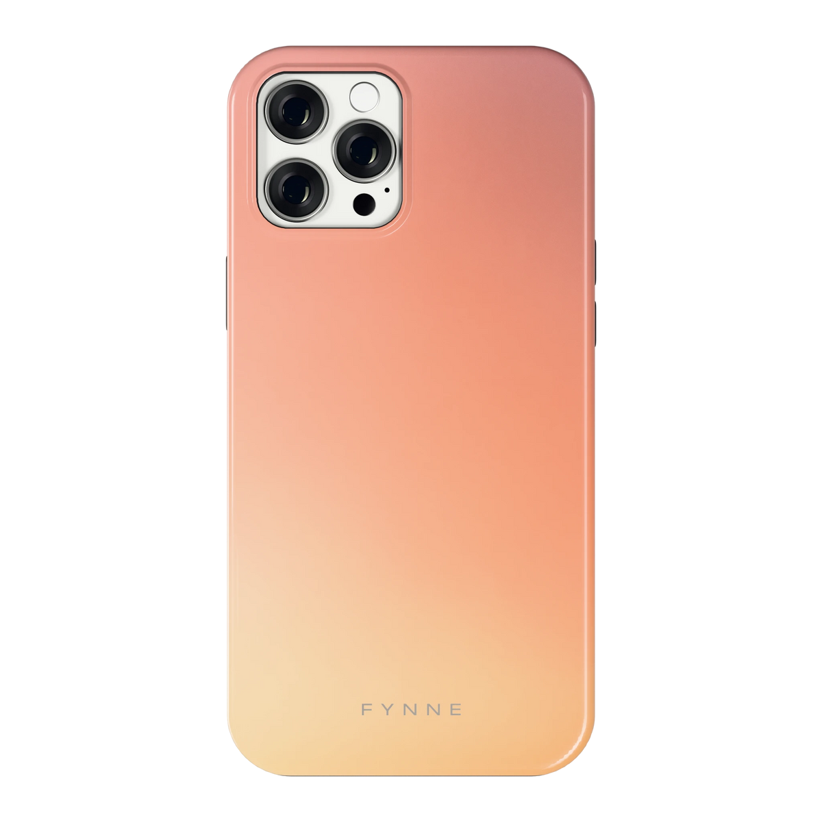 Perzikmist hoesje voor iPhone 12 Pro Max, achterkant
