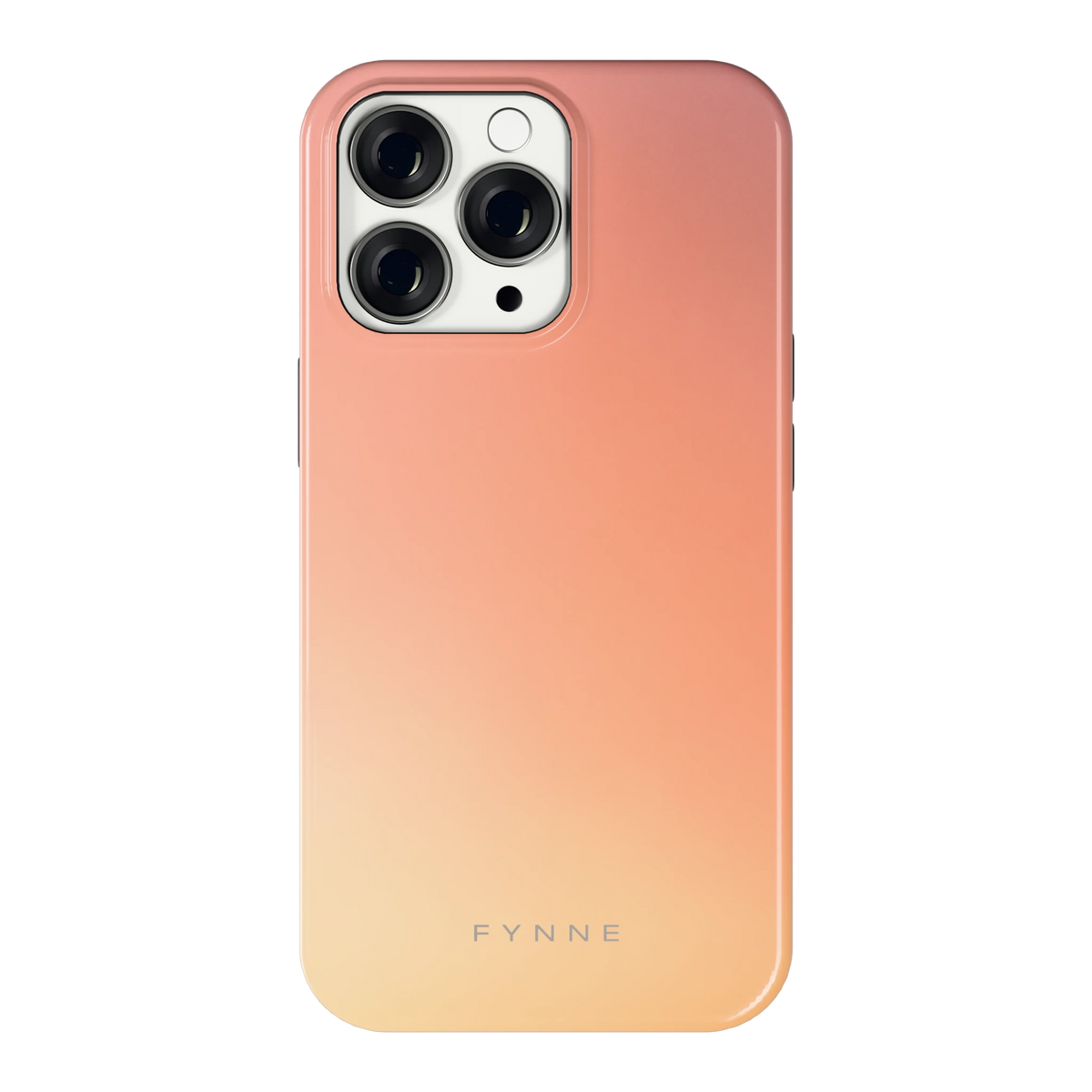 Perzikmist hoesje voor iPhone 13 Pro, achterkant