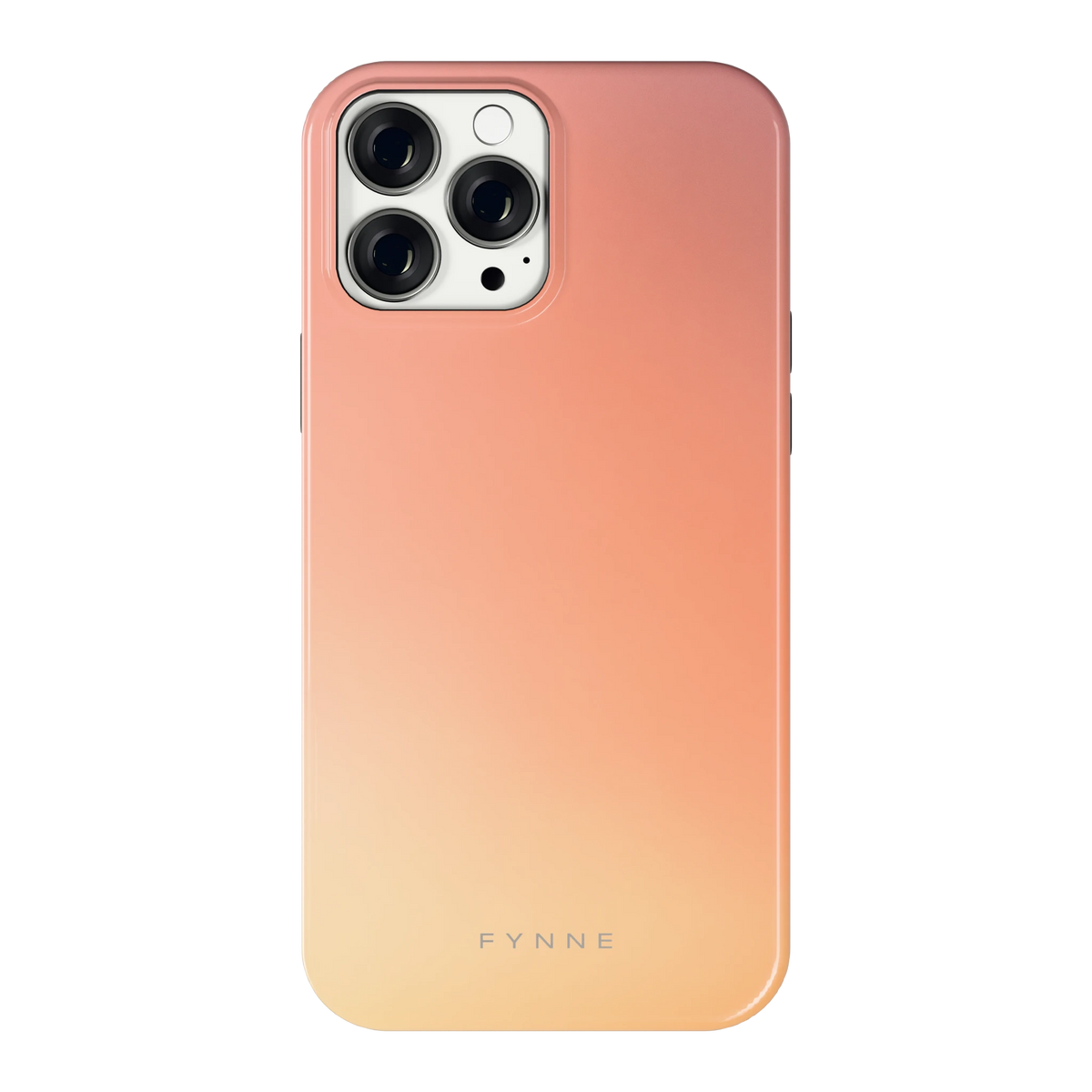 Perzikmist hoesje voor iPhone 13 Pro Max, achterkant