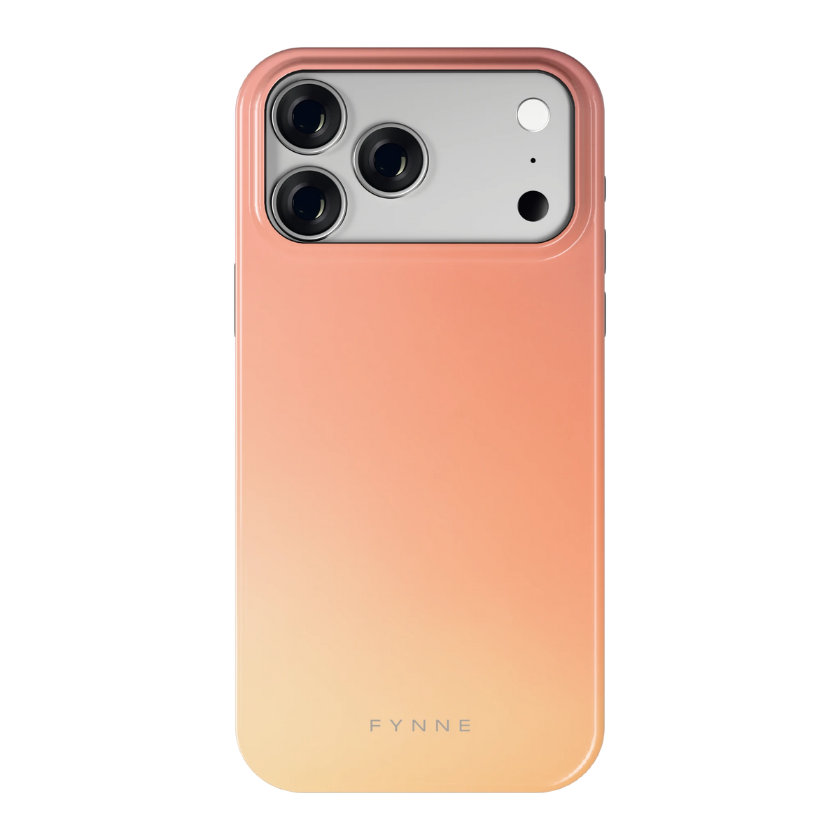 Perzikmist hoesje voor iPhone 18 Pro Max, achterkant
