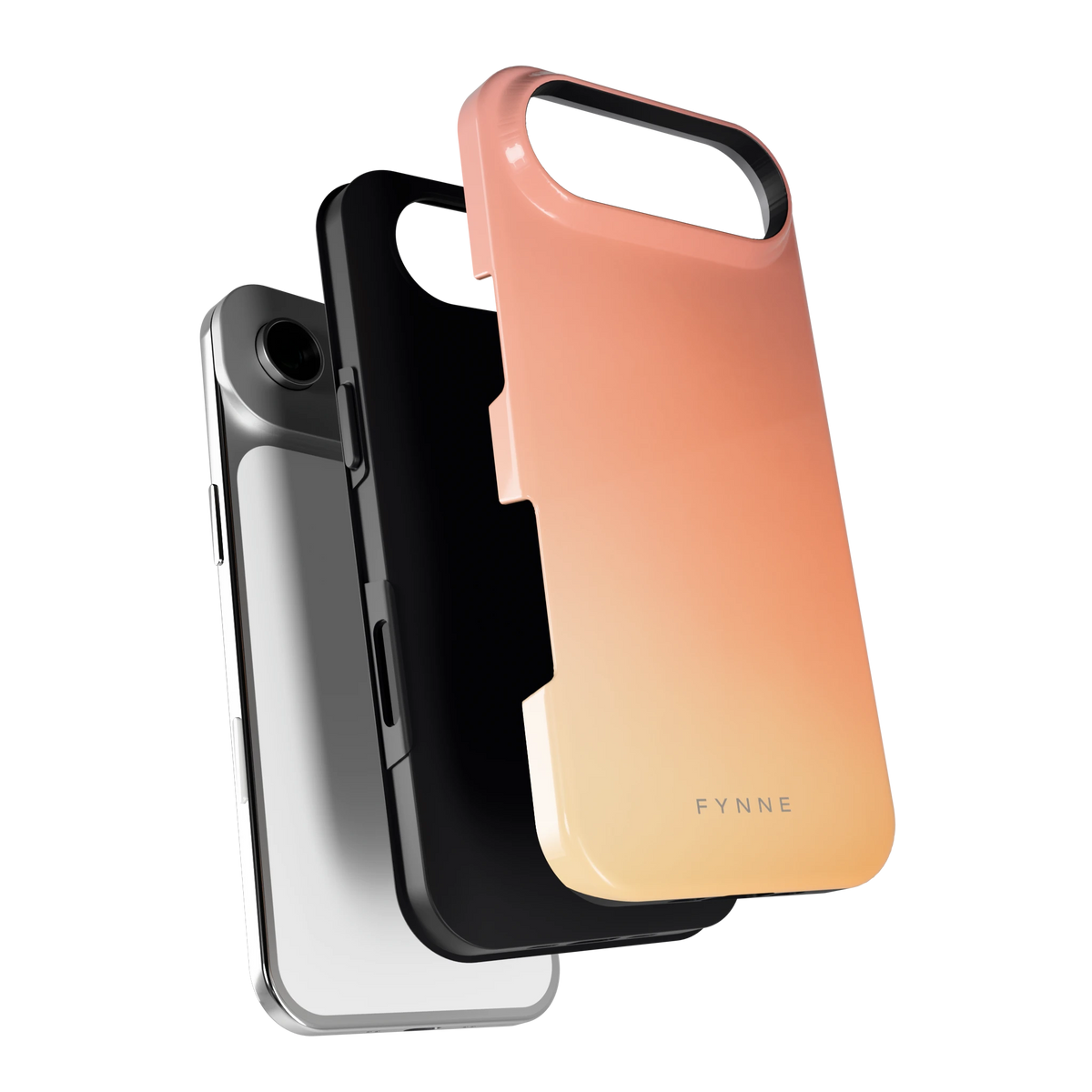 Perzikmist hoesje voor iPhone Air, los van de telefoon