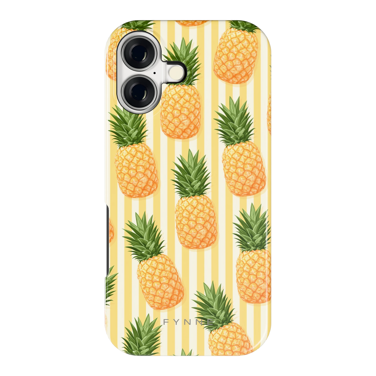 Ananas Strepen hoesje voor iPhone 17, achterkant