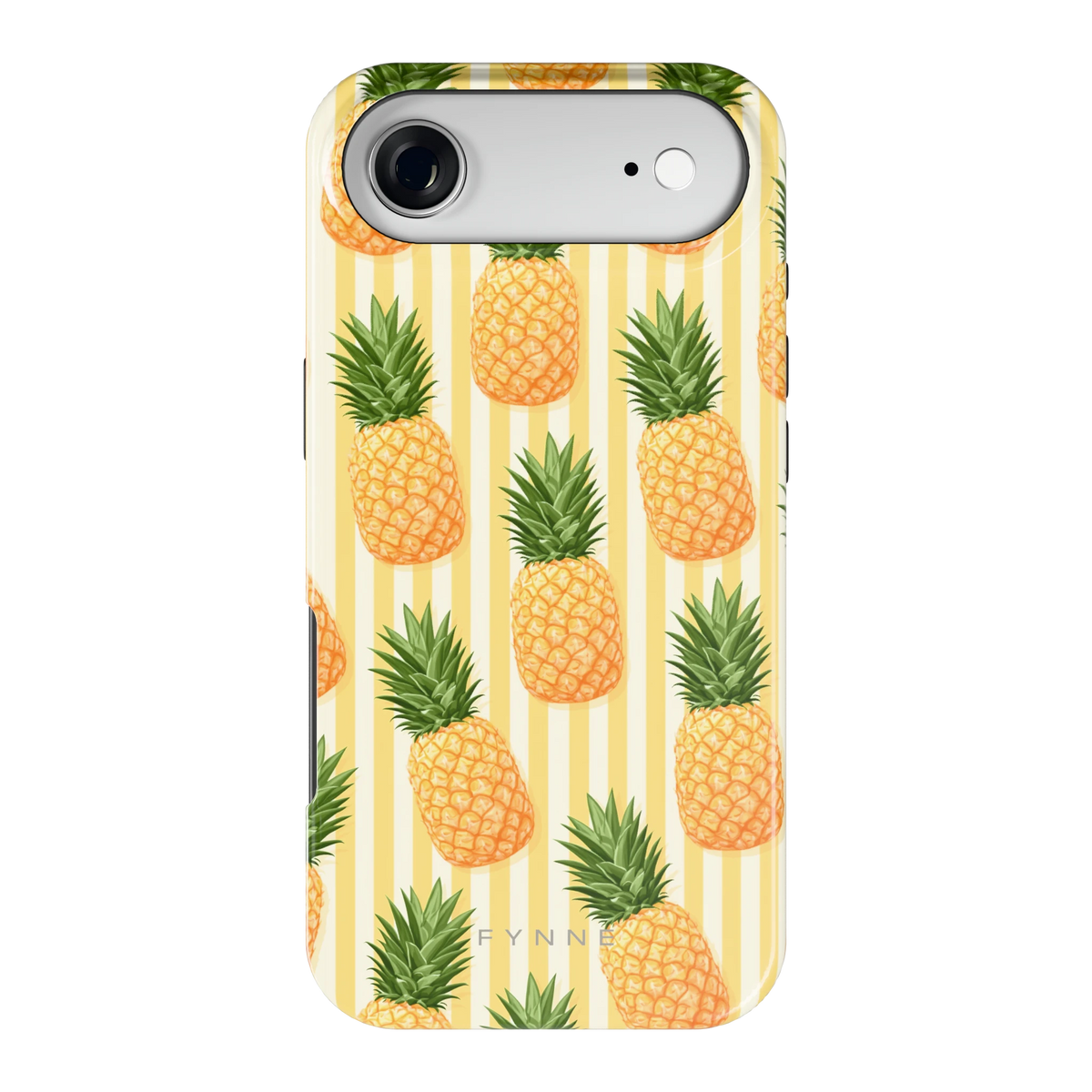Ananas Strepen hoesje voor iPhone Air, achterkant