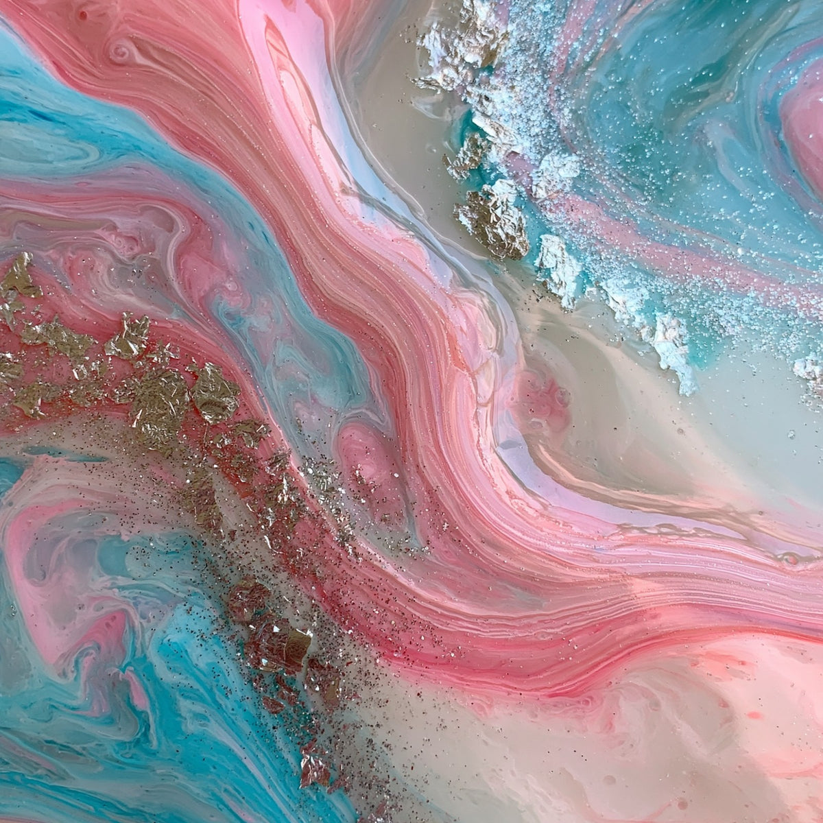 Roze Aqua Marmer, het ontwerp