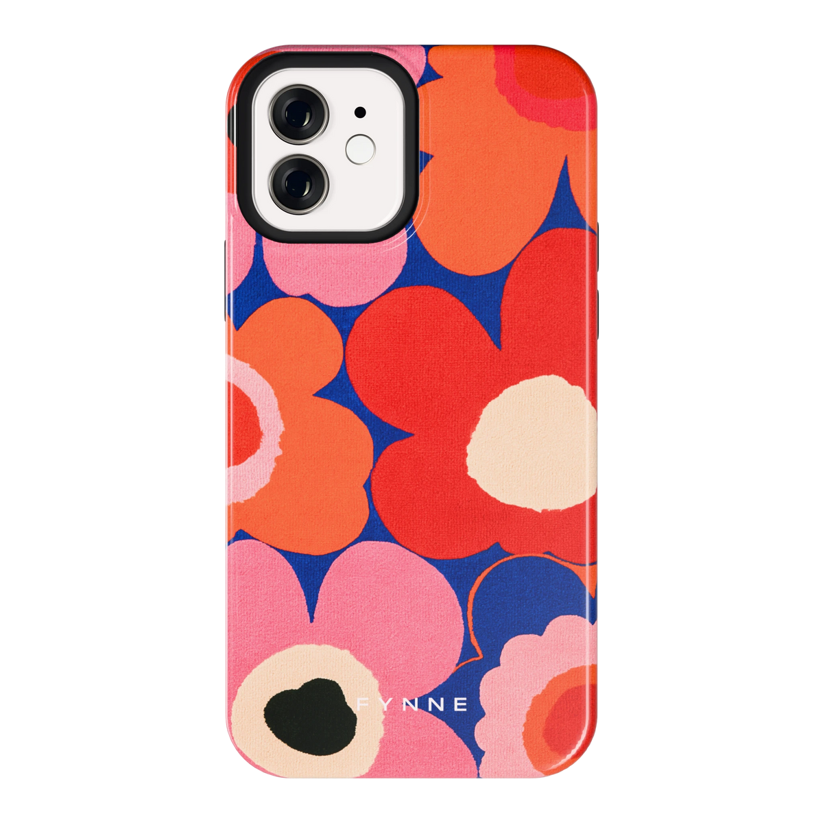 Klaproos Pop hoesje voor iPhone 12, achterkant