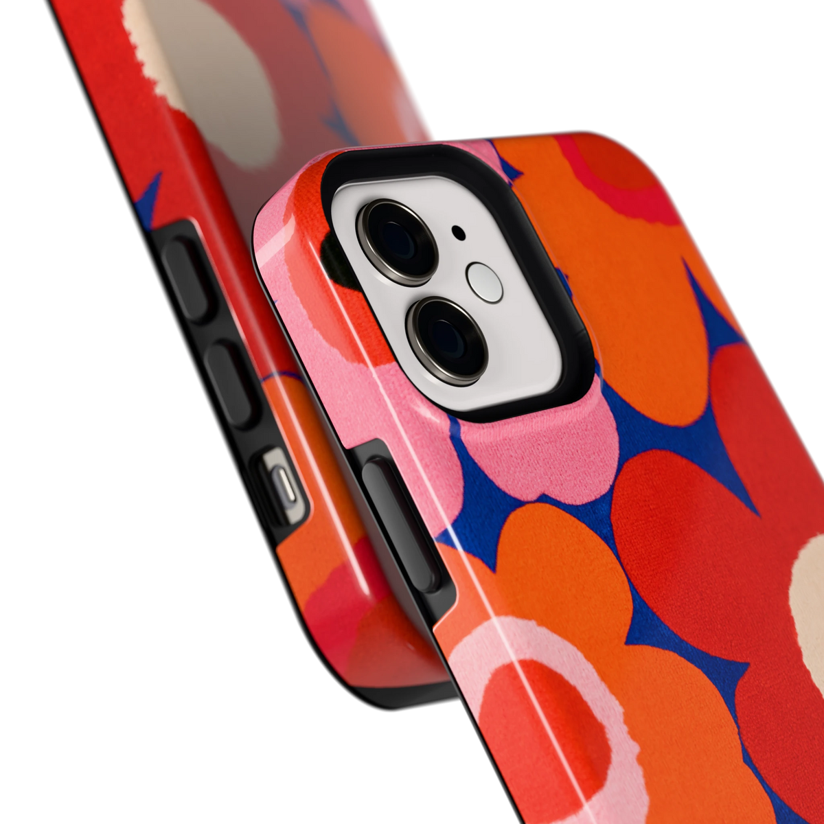 Klaproos Pop hoesje voor iPhone 12, close-up